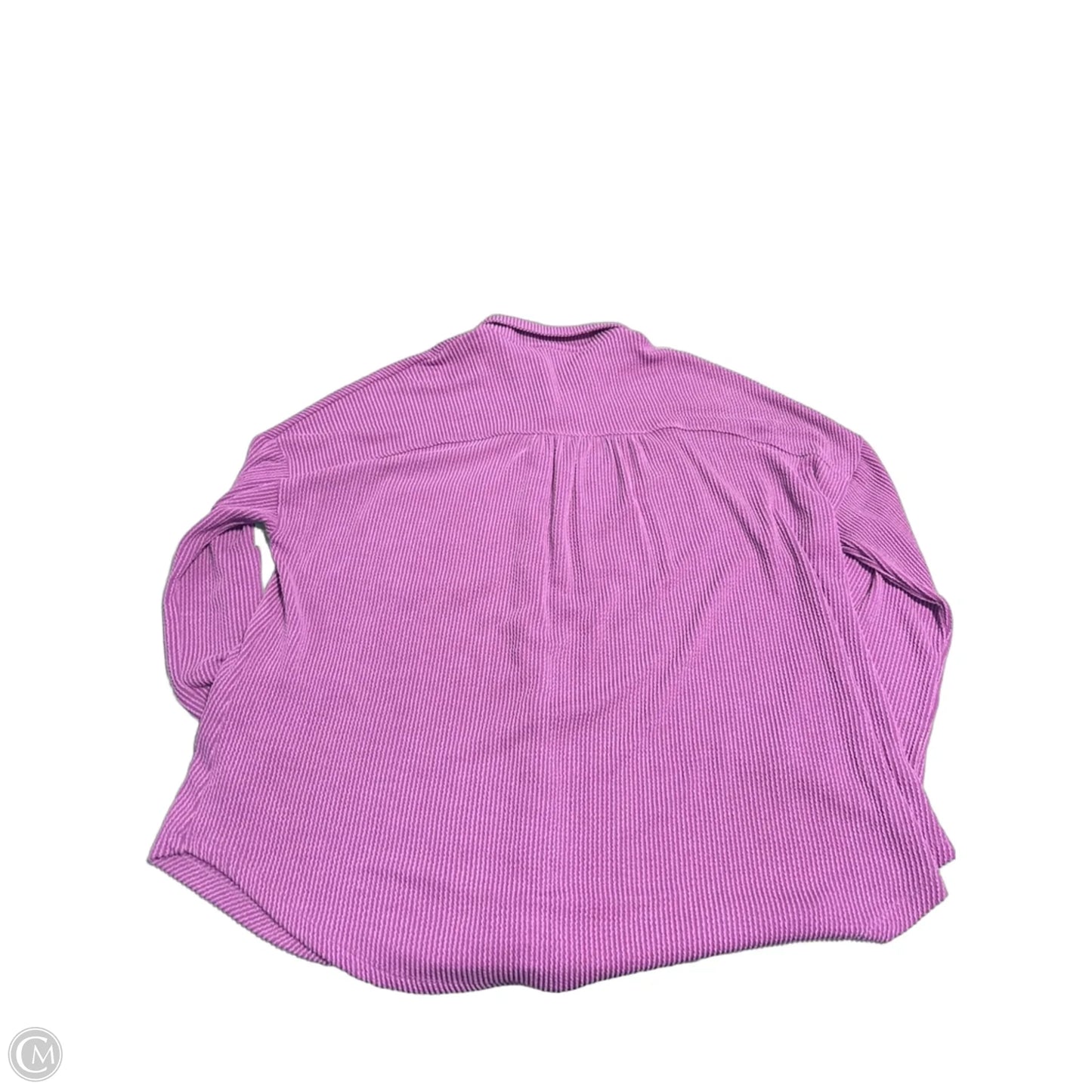 Top Long Sleeve By Blumin In Purple, Size: L