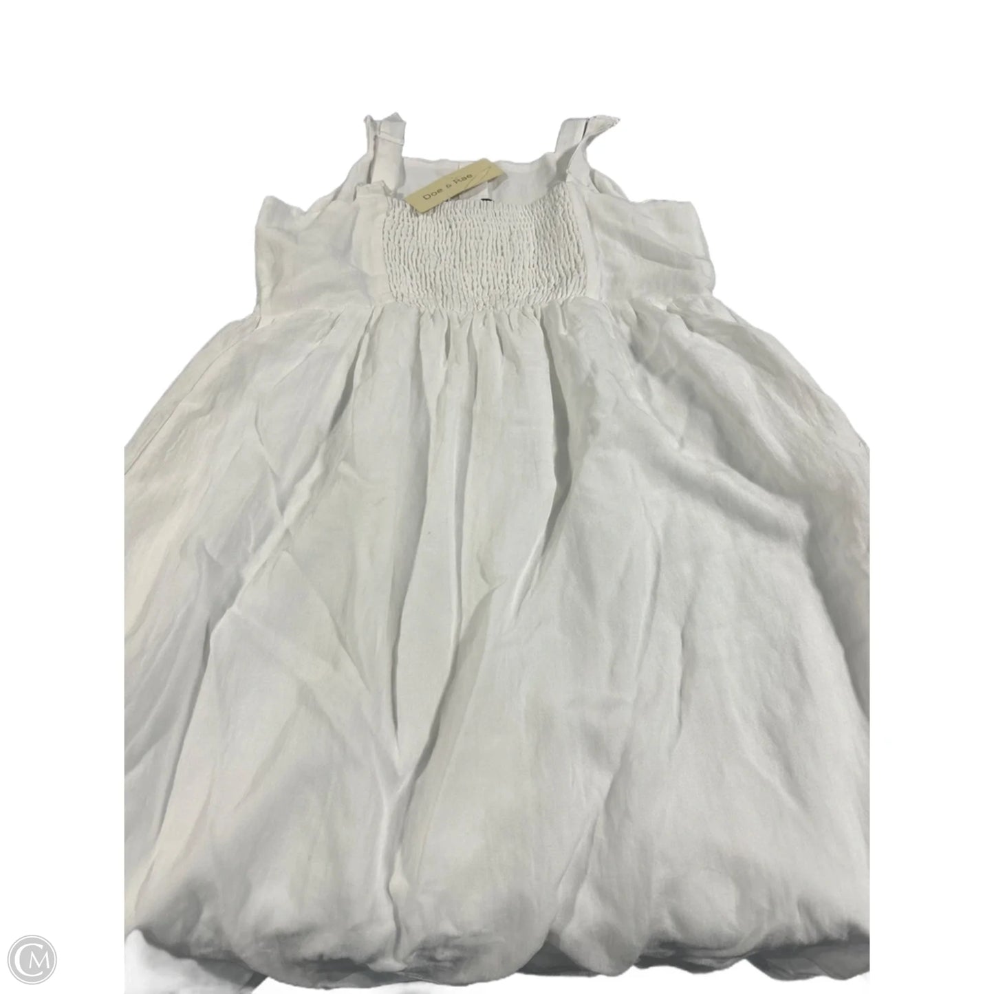 Dress Casual Midi By Doe & Rae In White, Size: L