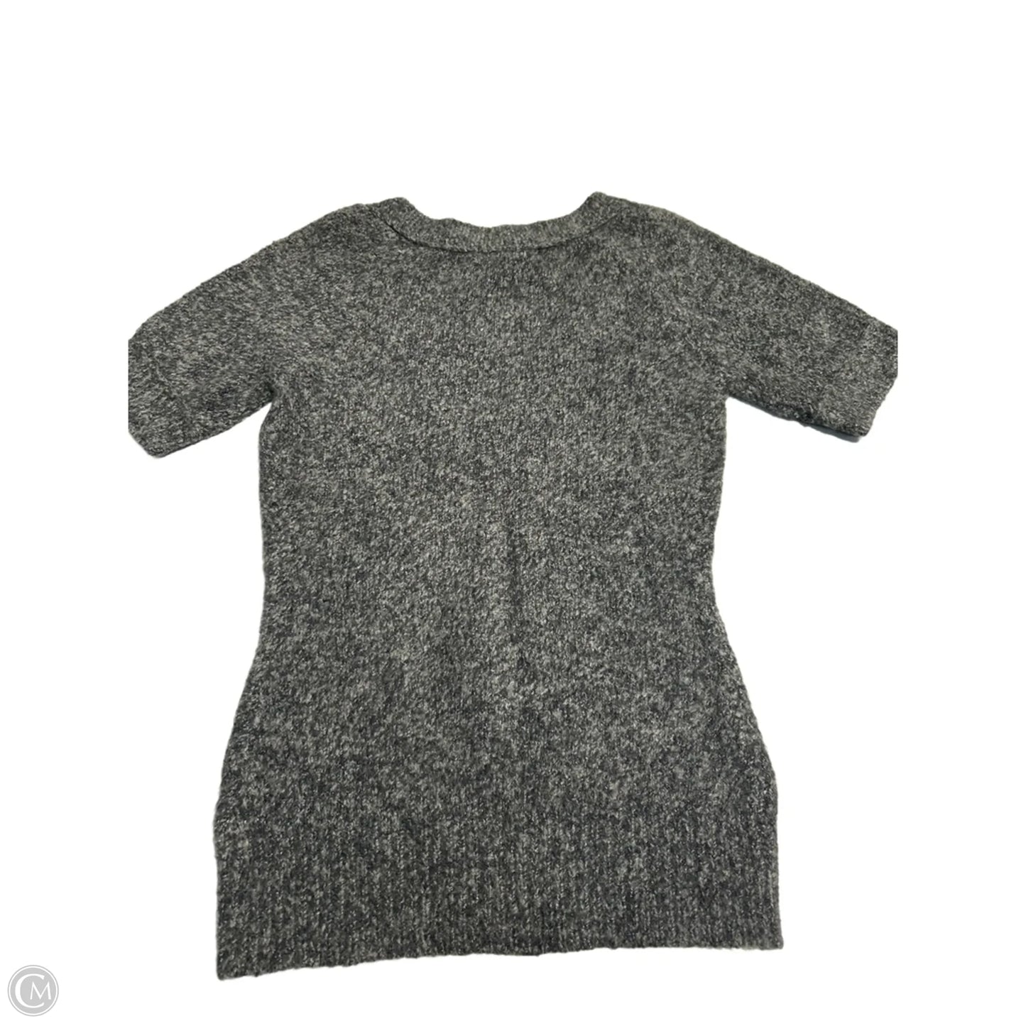 Sweater Short Sleeve By Arizona In Black & Green, Size: M