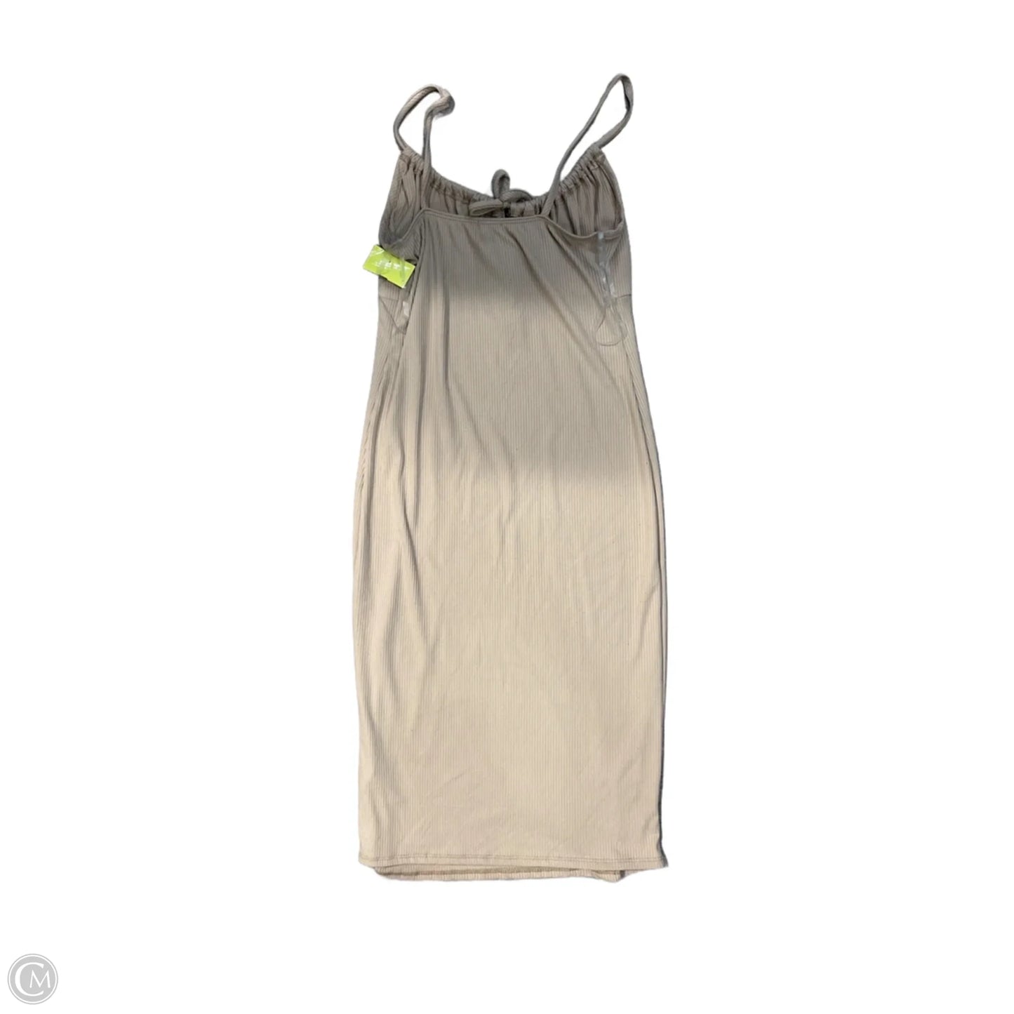Dress Casual Midi By Olivia Rae In Beige, Size: M