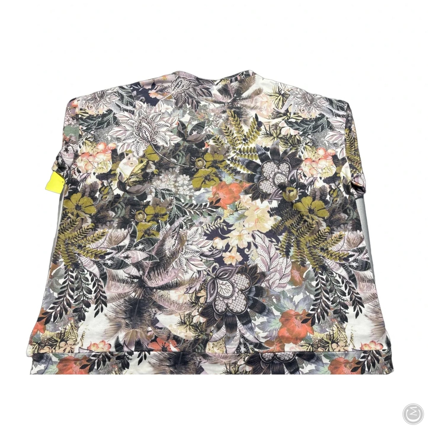 Top Short Sleeve By Cj Banks In Tropical Print, Size: 3x