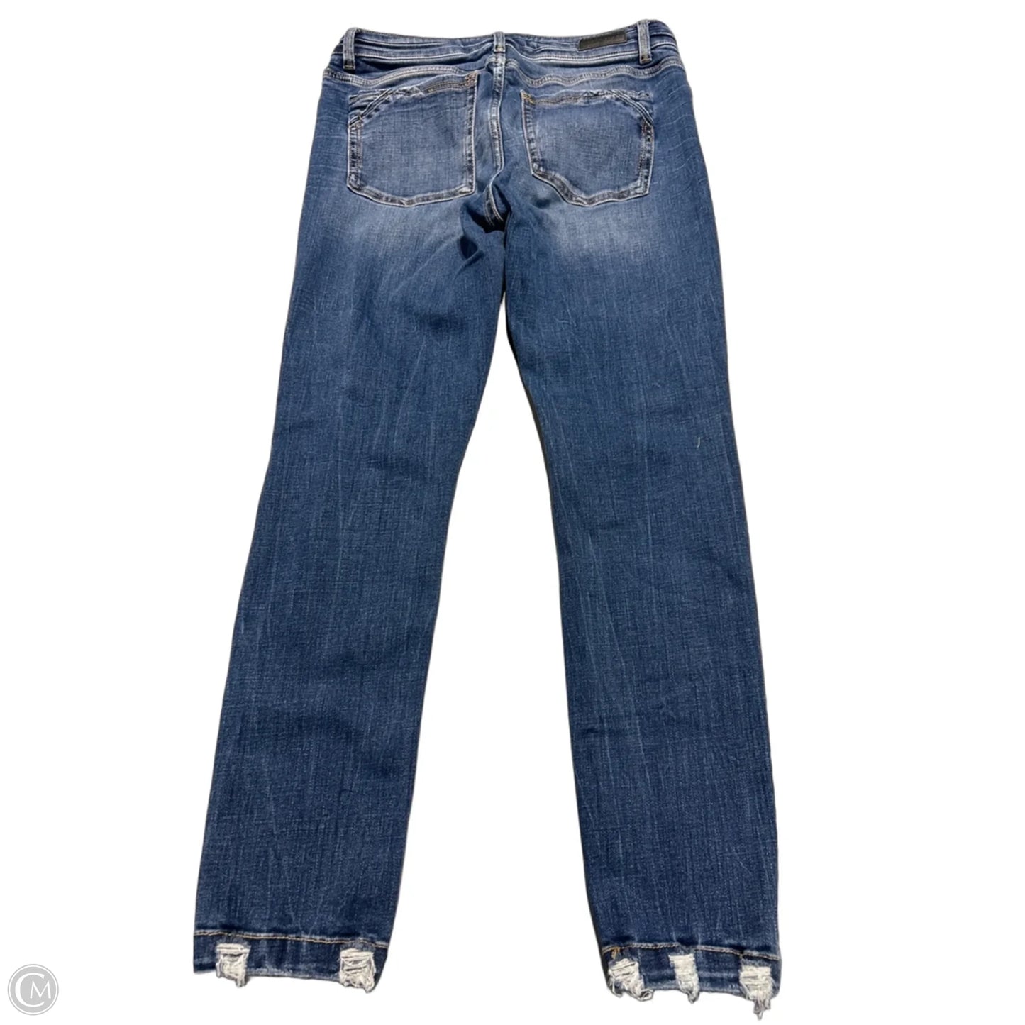 Jeans STRAIGHT By Buckle Black In Blue, Size: 10