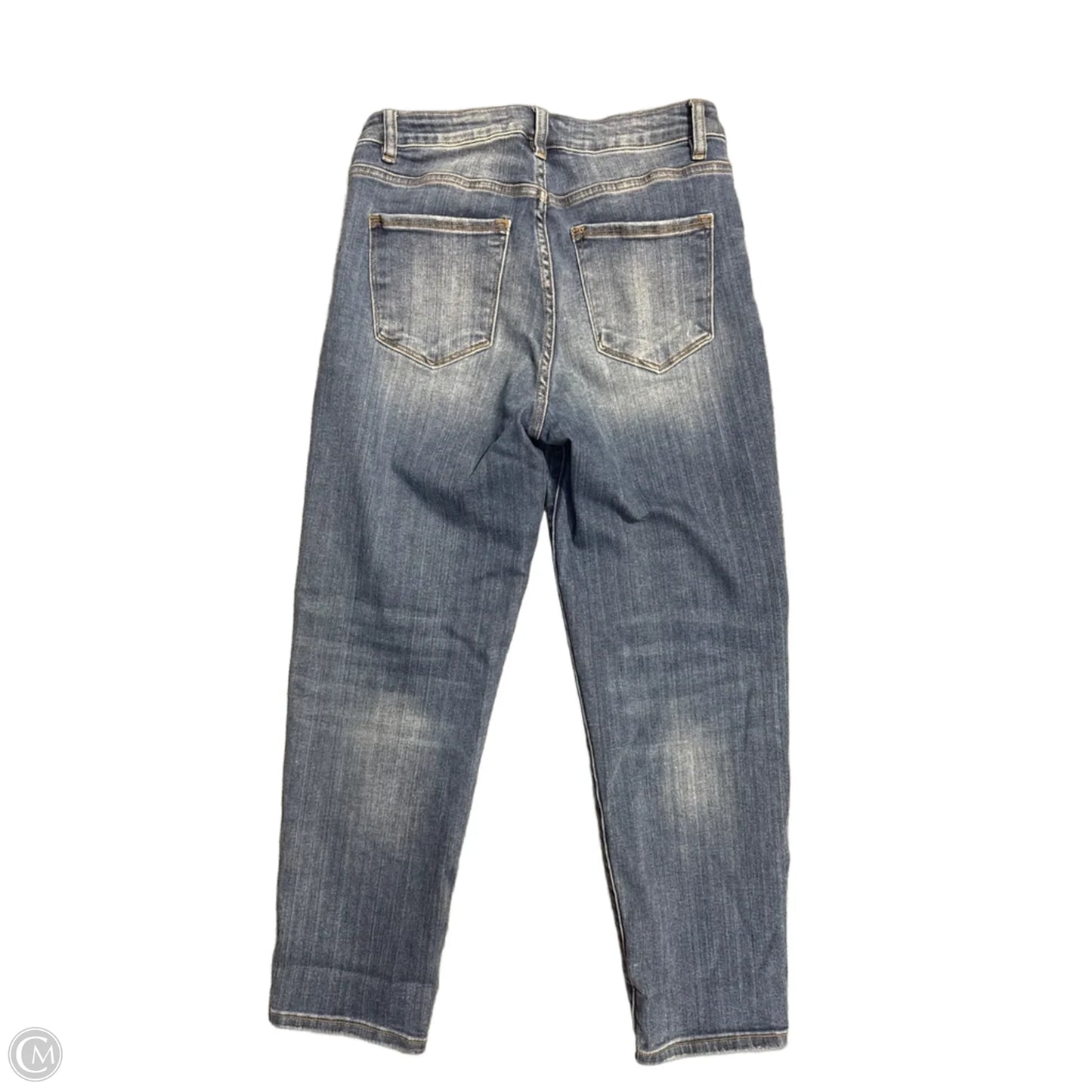 Jeans Straight By Risen In Blue Denim, Size: 6