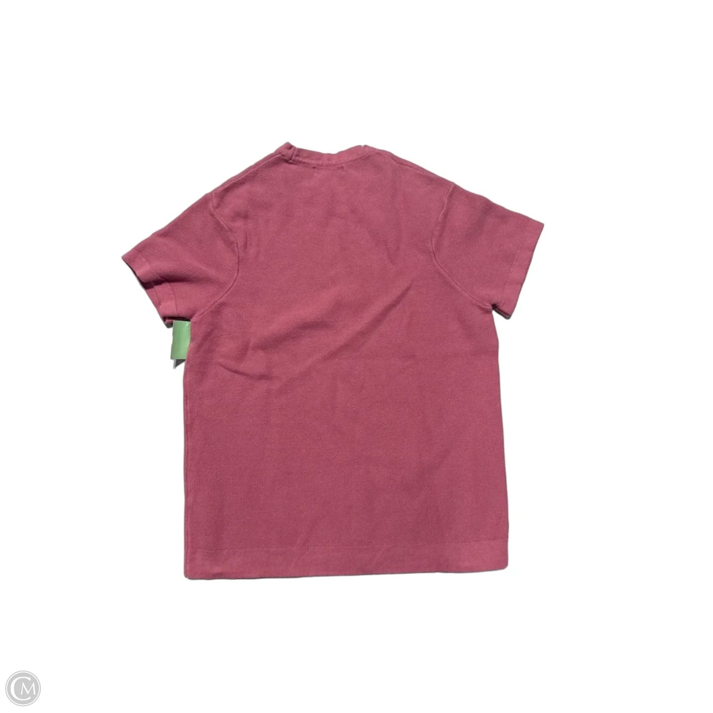 Top Short Sleeve By Zara In Pink, Size: S