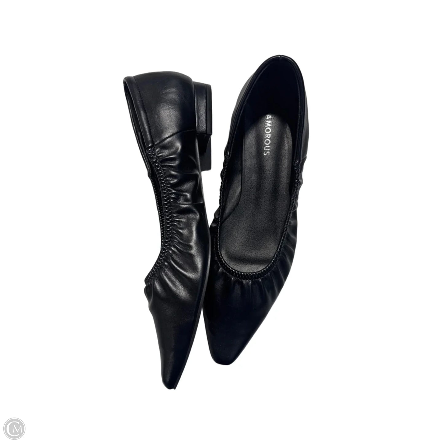Shoes Flats By Glamorous In Black, Size: 7