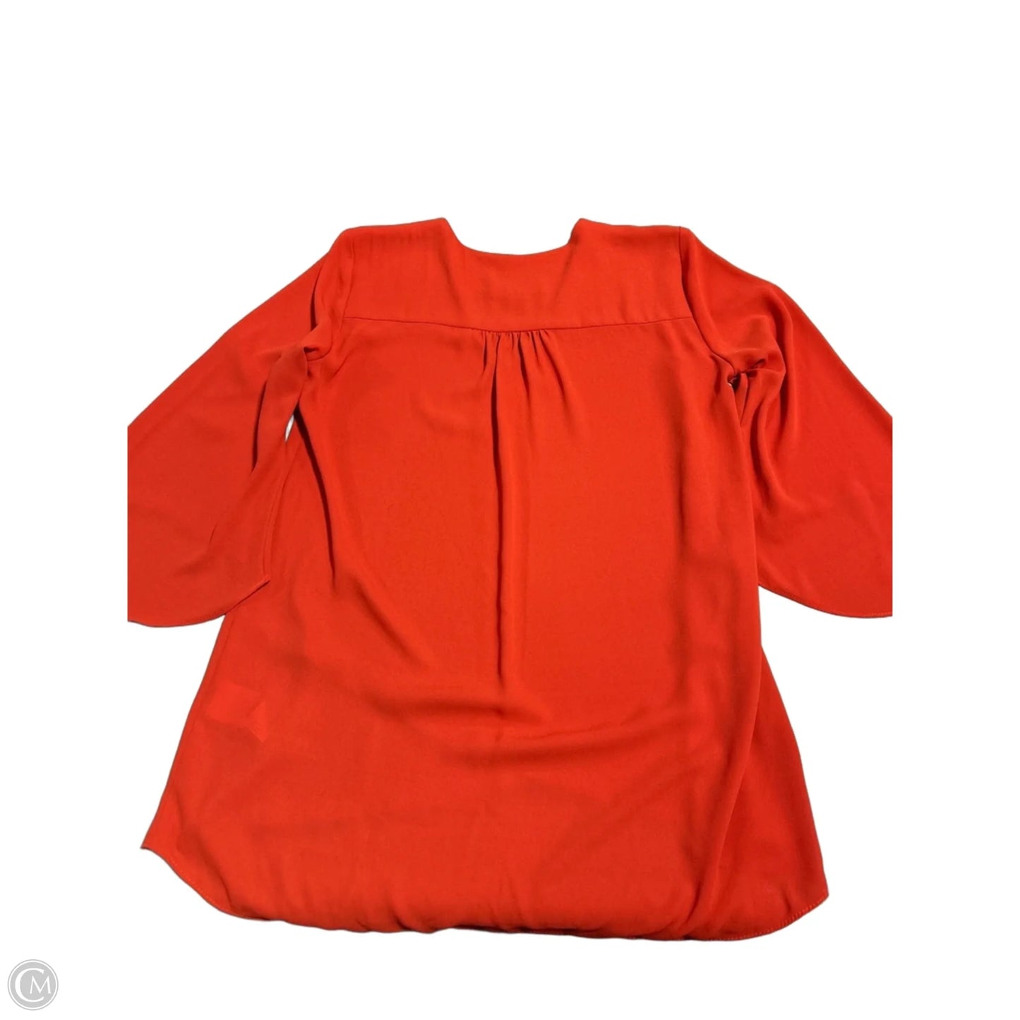 Top 3/4 Sleeve By Karen Kane In Red, Size: Xs