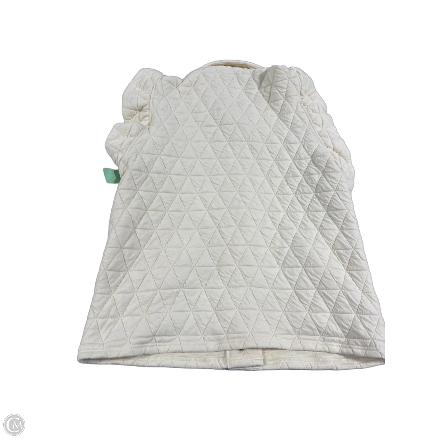 Vest Puffer & Quilted By Cmc In Cream, Size: L