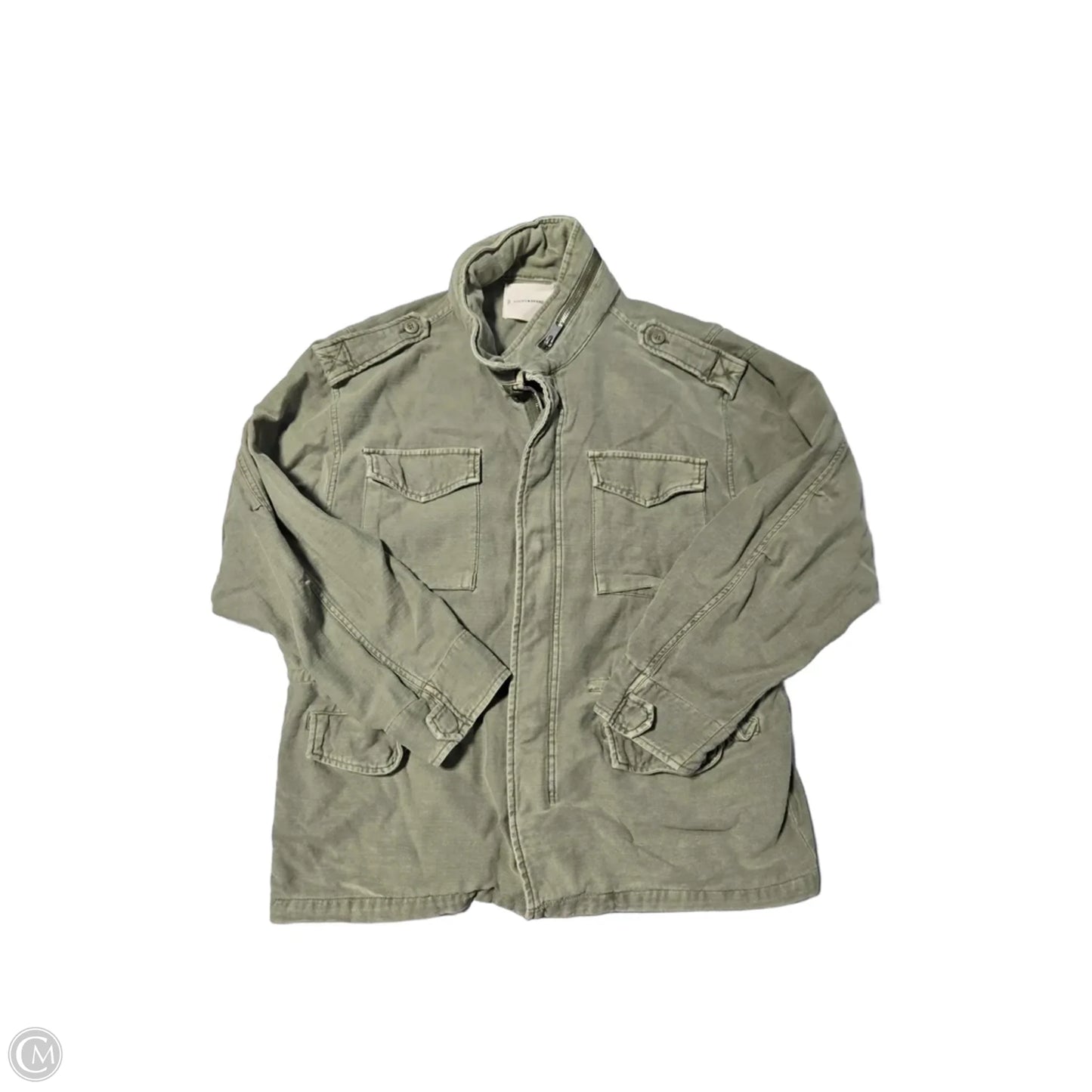 Jacket Utility By Lucky Brand In Green, Size: L