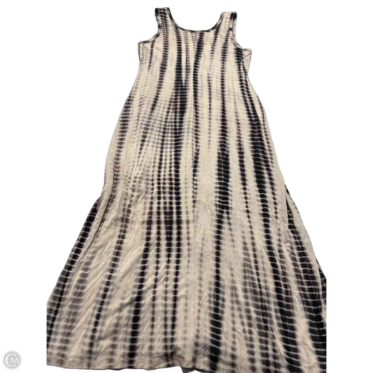 Dress Casual Maxi By Karen Kane In Black & Brown, Size: L