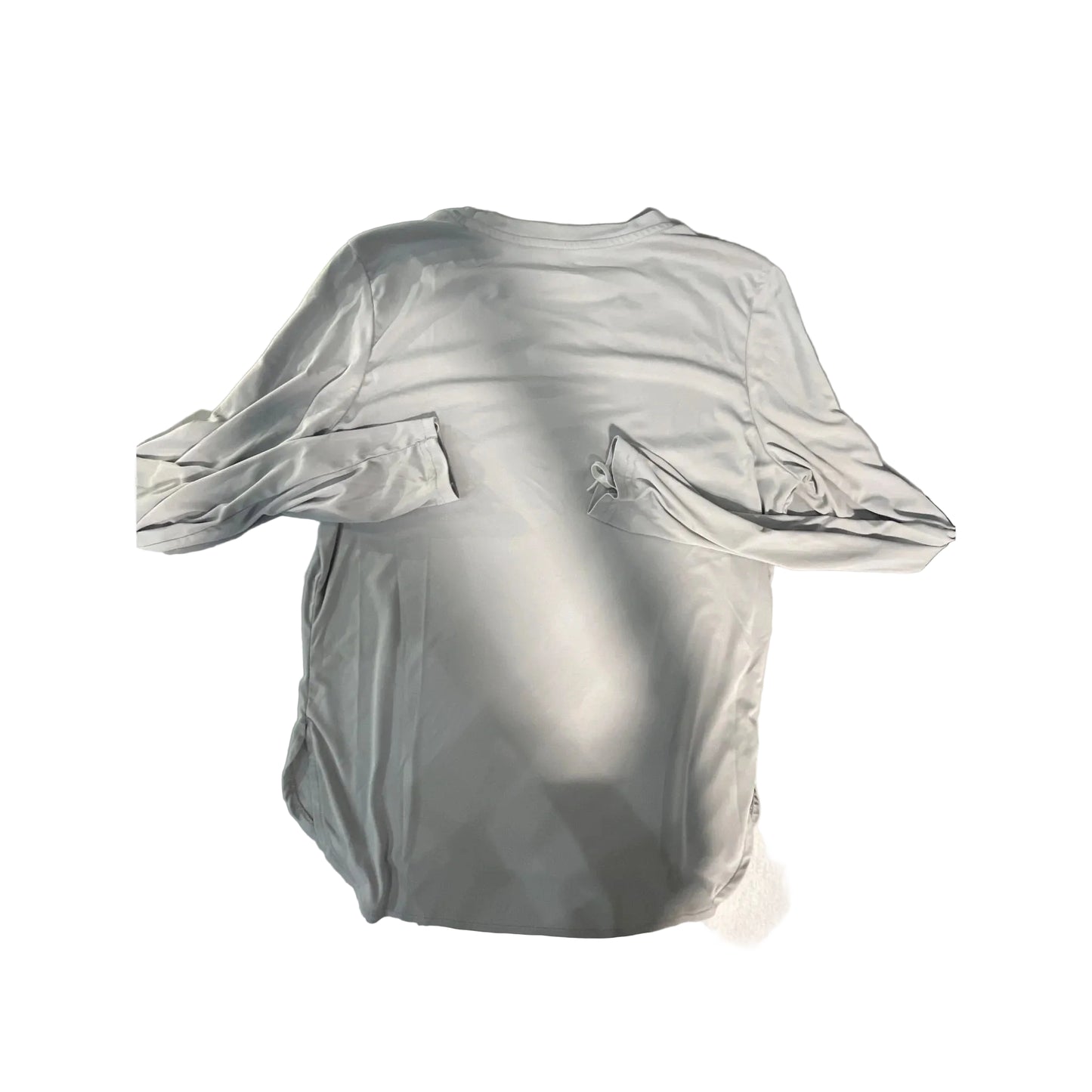 Athletic Top Long Sleeve Crewneck By Cmc In Grey, Size: M