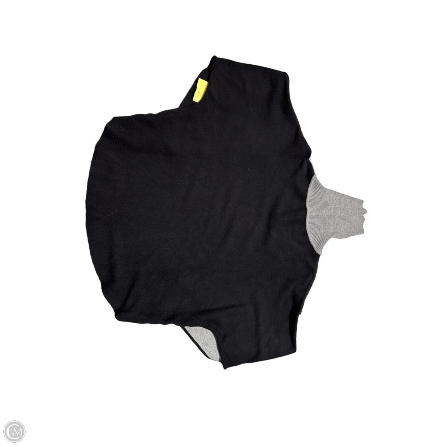 Sweater By Aaeda In Black & Grey, Size: Xl