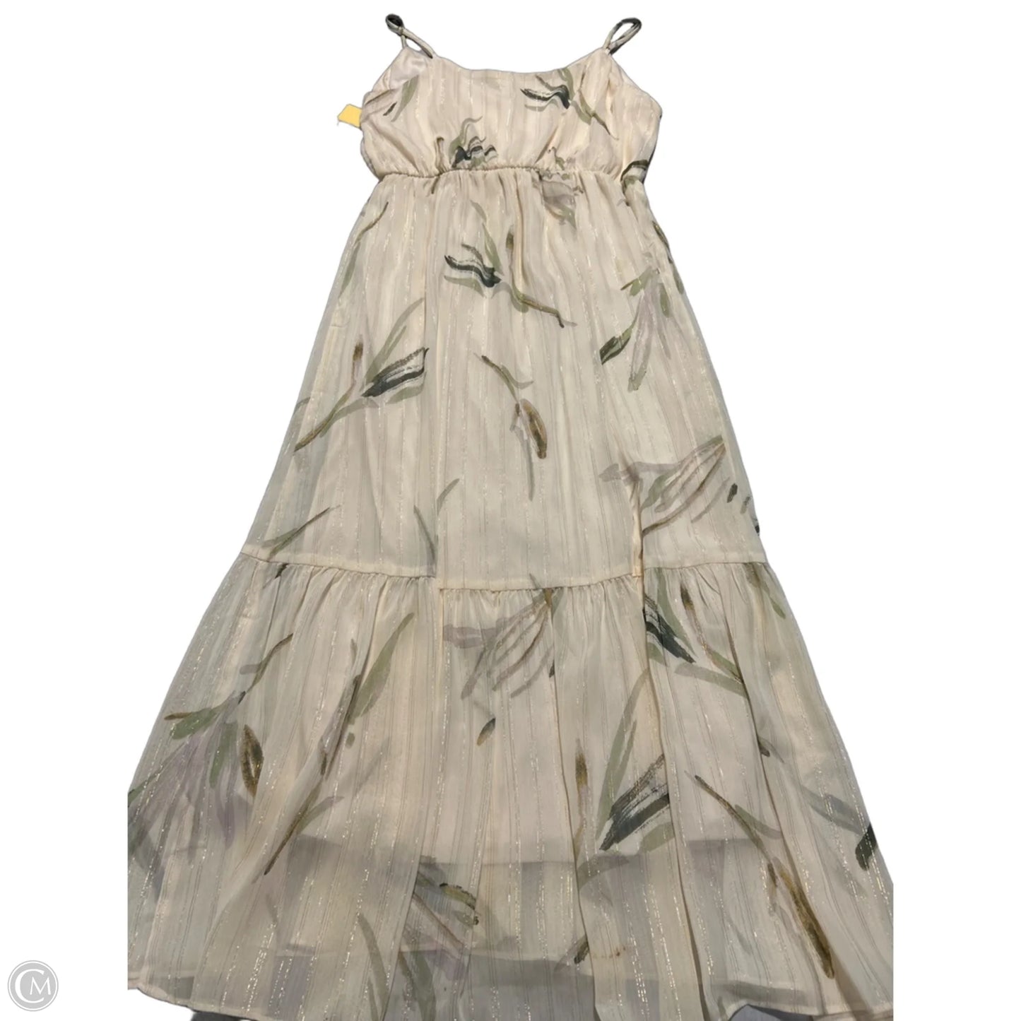 Dress Casual Maxi By Lush In Cream, Size: L