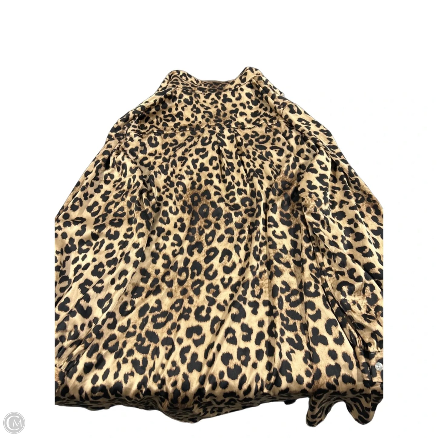 Top Long Sleeve By Davi & Dani In Animal Print, Size: L