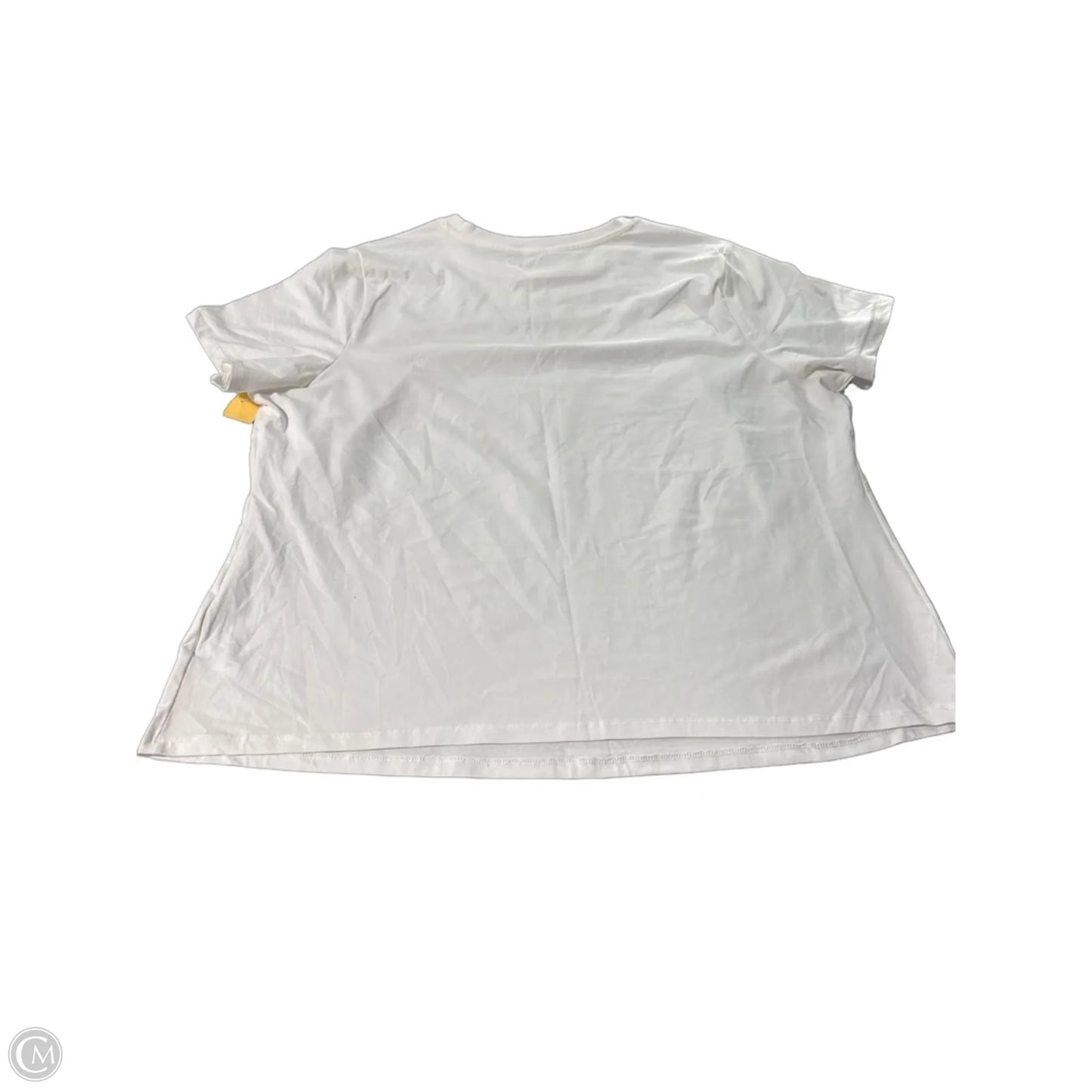 Top Short Sleeve By A New Day In White, Size: 2x