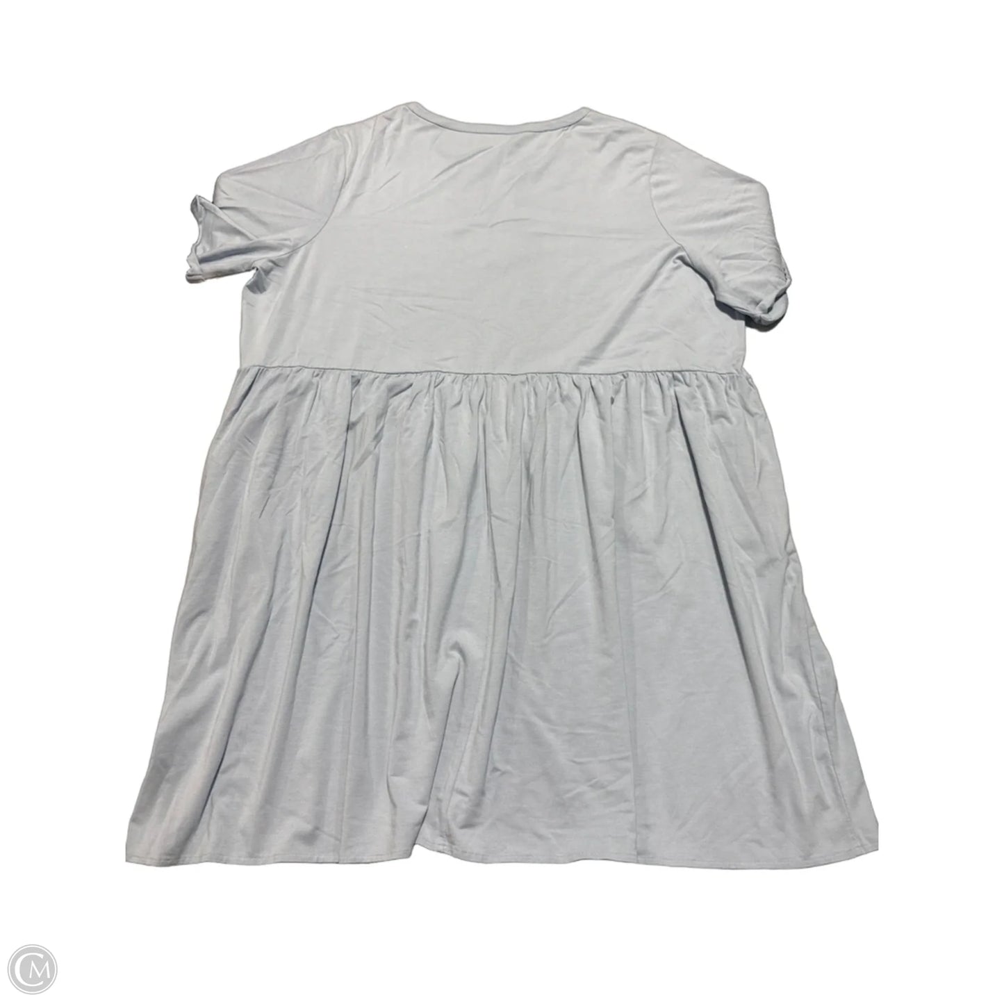 Dress Casual Short By Able In Blue, Size: 1x