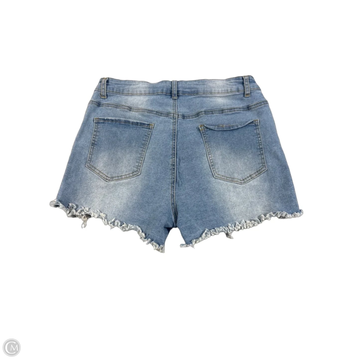Shorts By Cme In Blue Denim, Size: 12
