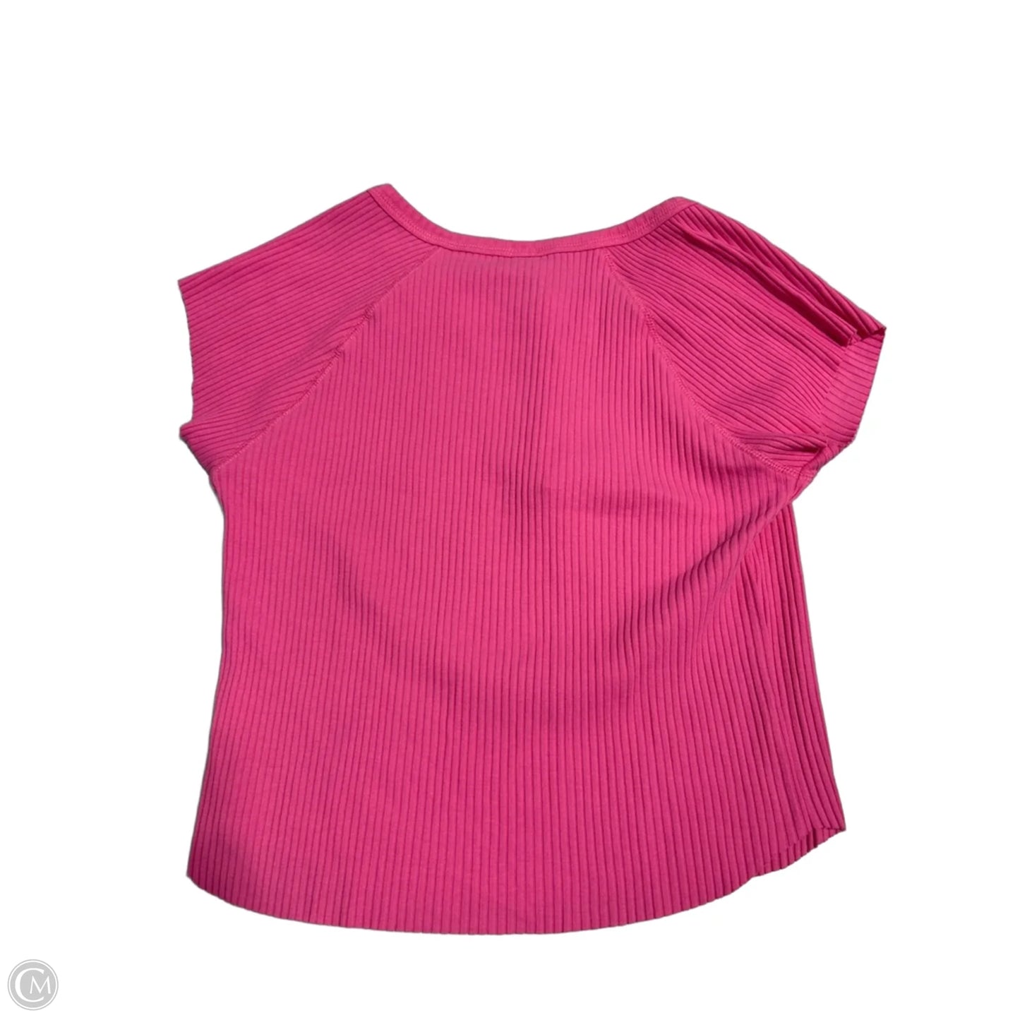 Top Short Sleeve By No Boundaries In Pink, Size: M