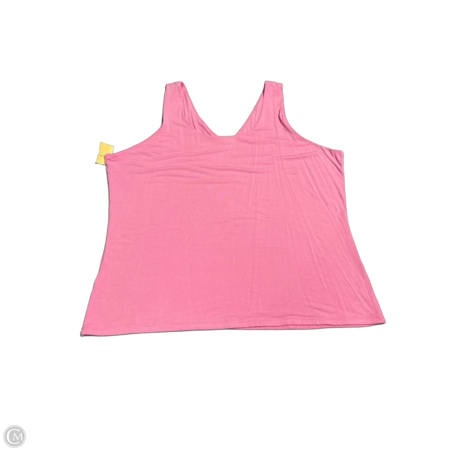 Tank Top By Joan Rivers In Pink, Size: 3x