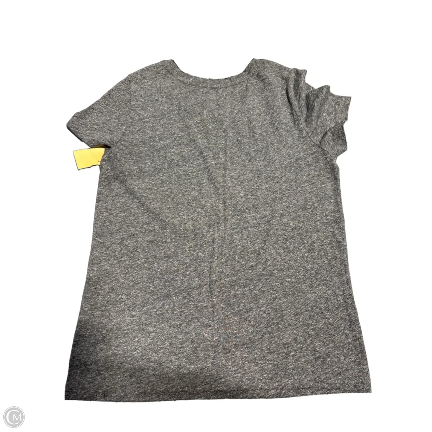 Top Short Sleeve By Cmc In Grey, Size: S