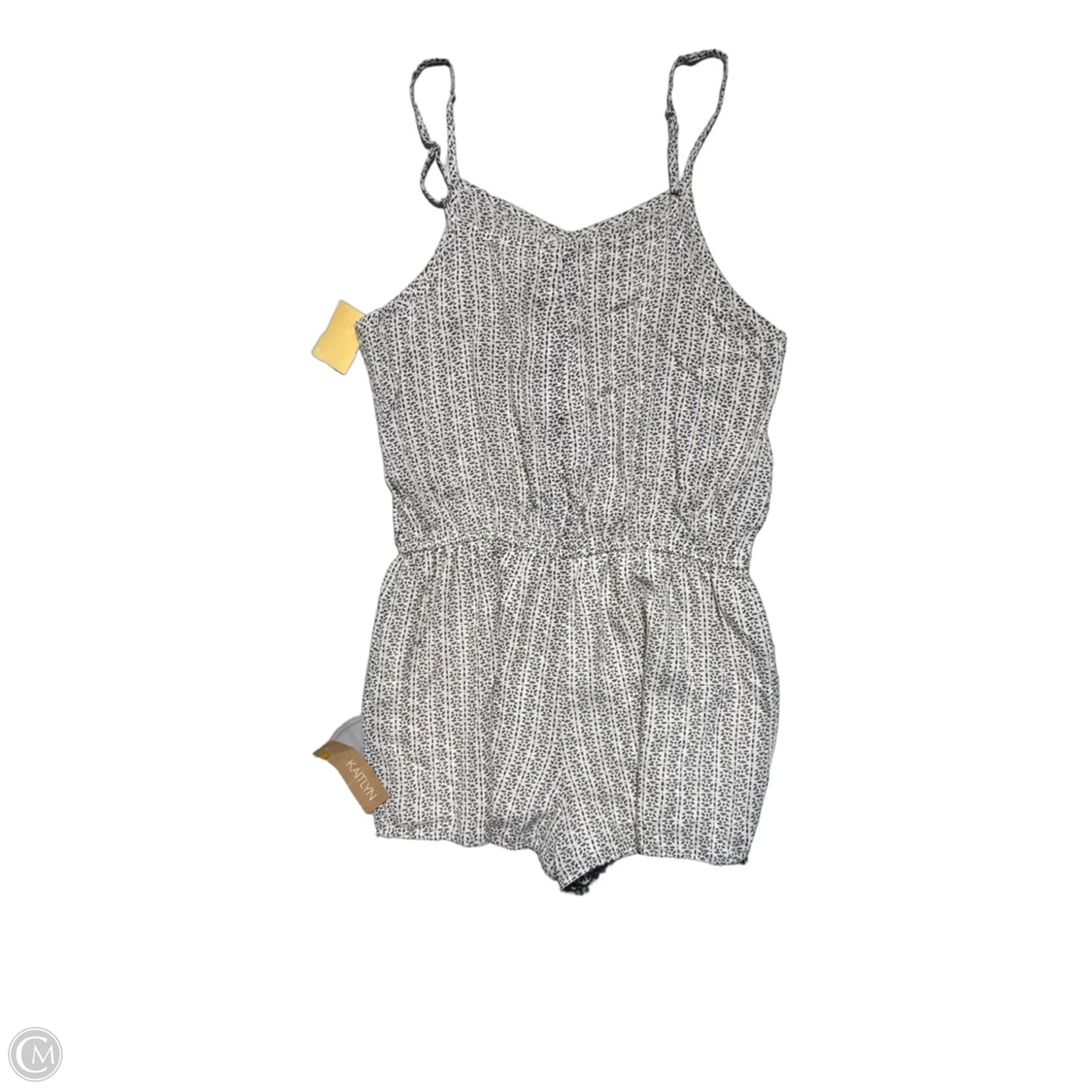 Romper By En Creme In Blue & White, Size: S