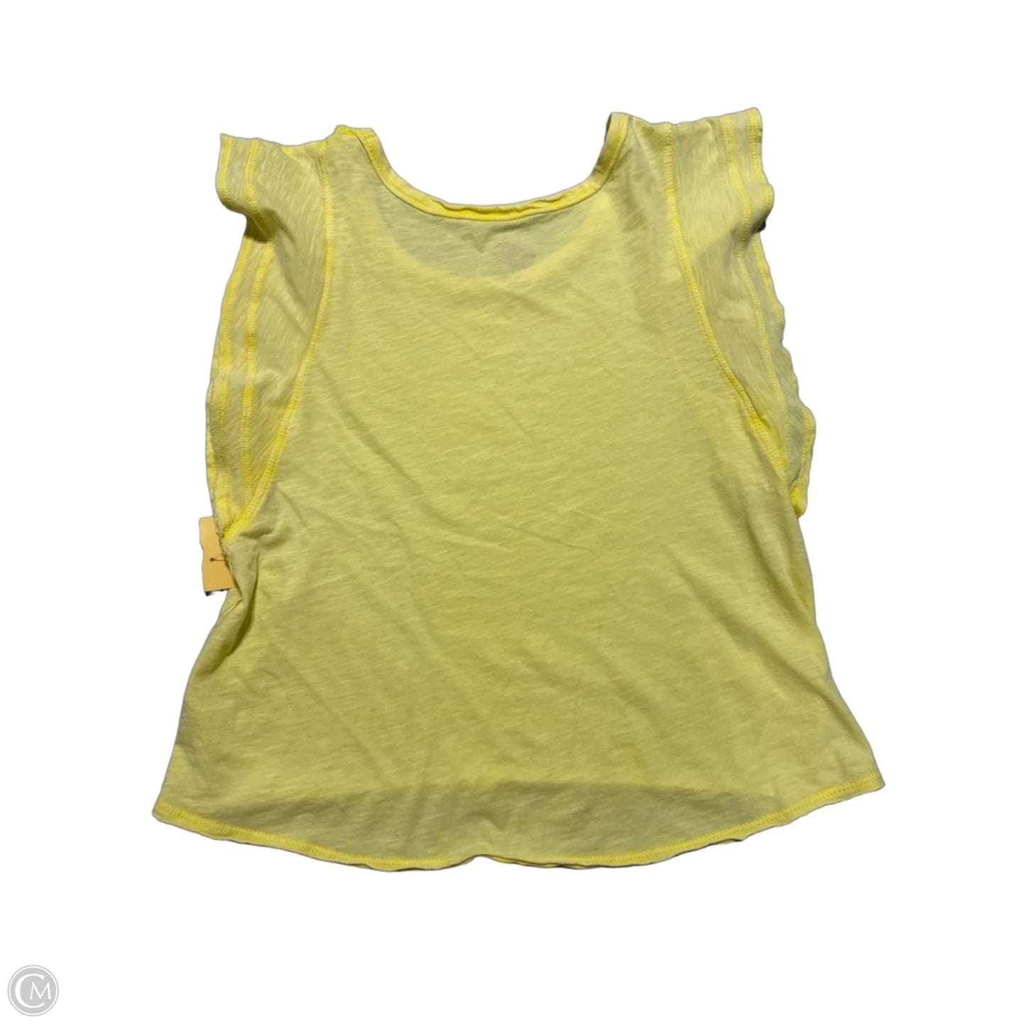 Top Short Sleeve By Daily Practice By Anthropologie In Yellow, Size: Xs