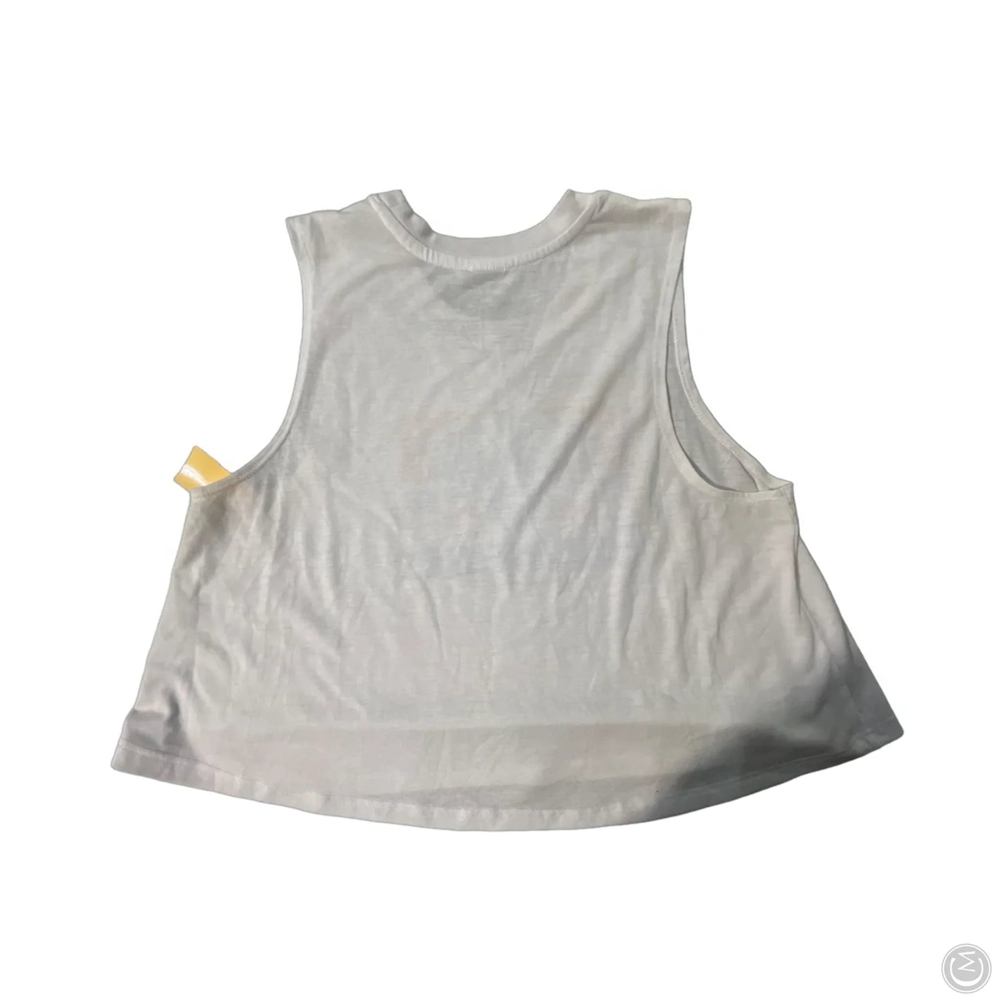 Top Sleeveless By Cmc In White, Size: L