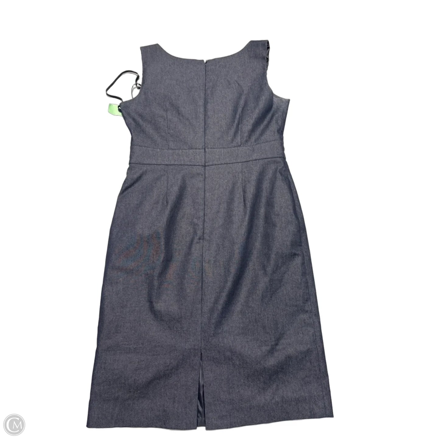 Dress Casual Midi By Jones Studio In Blue Denim, Size: M