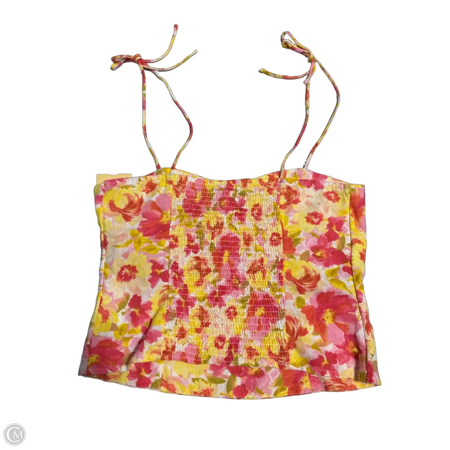 Tank Top By Old Navy In Floral Print, Size: M