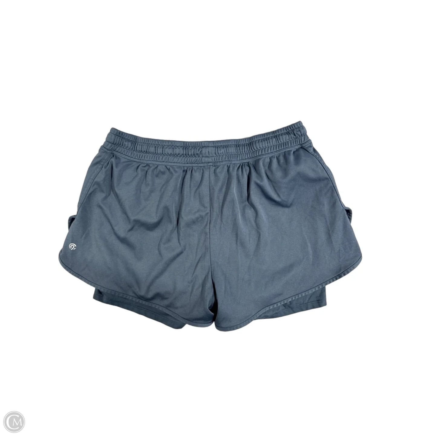 Athletic Shorts By Champion In Blue, Size: L