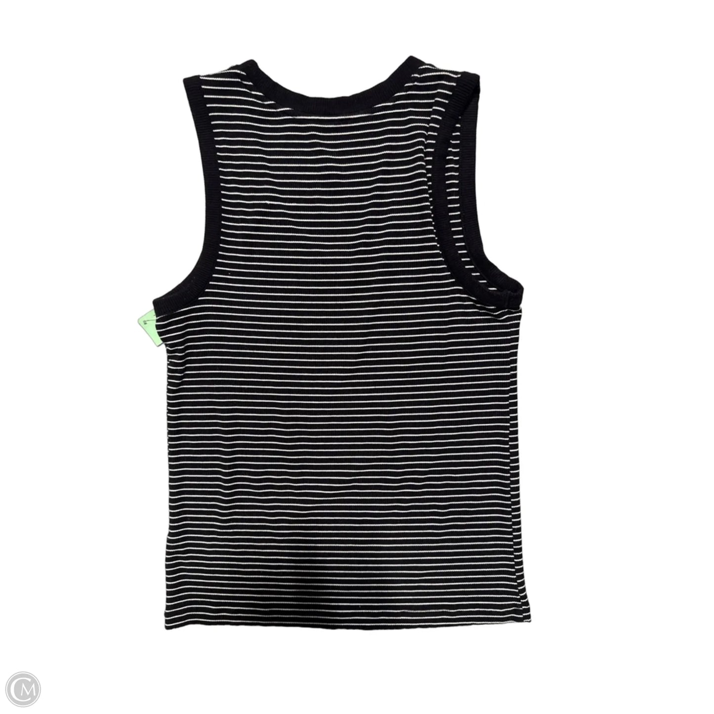 Tank Top By Nine West In Striped Pattern, Size: M