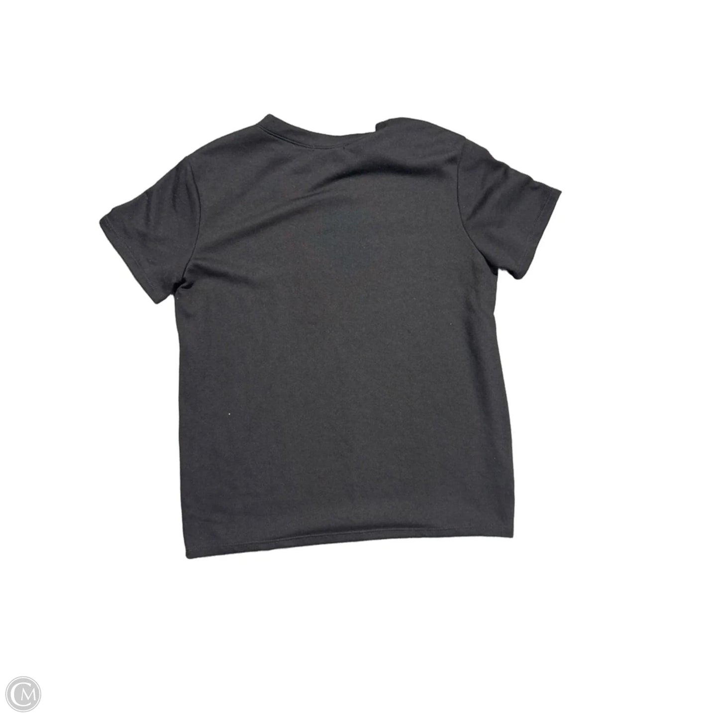 Top Short Sleeve Basic By Cherish In Black, Size: M