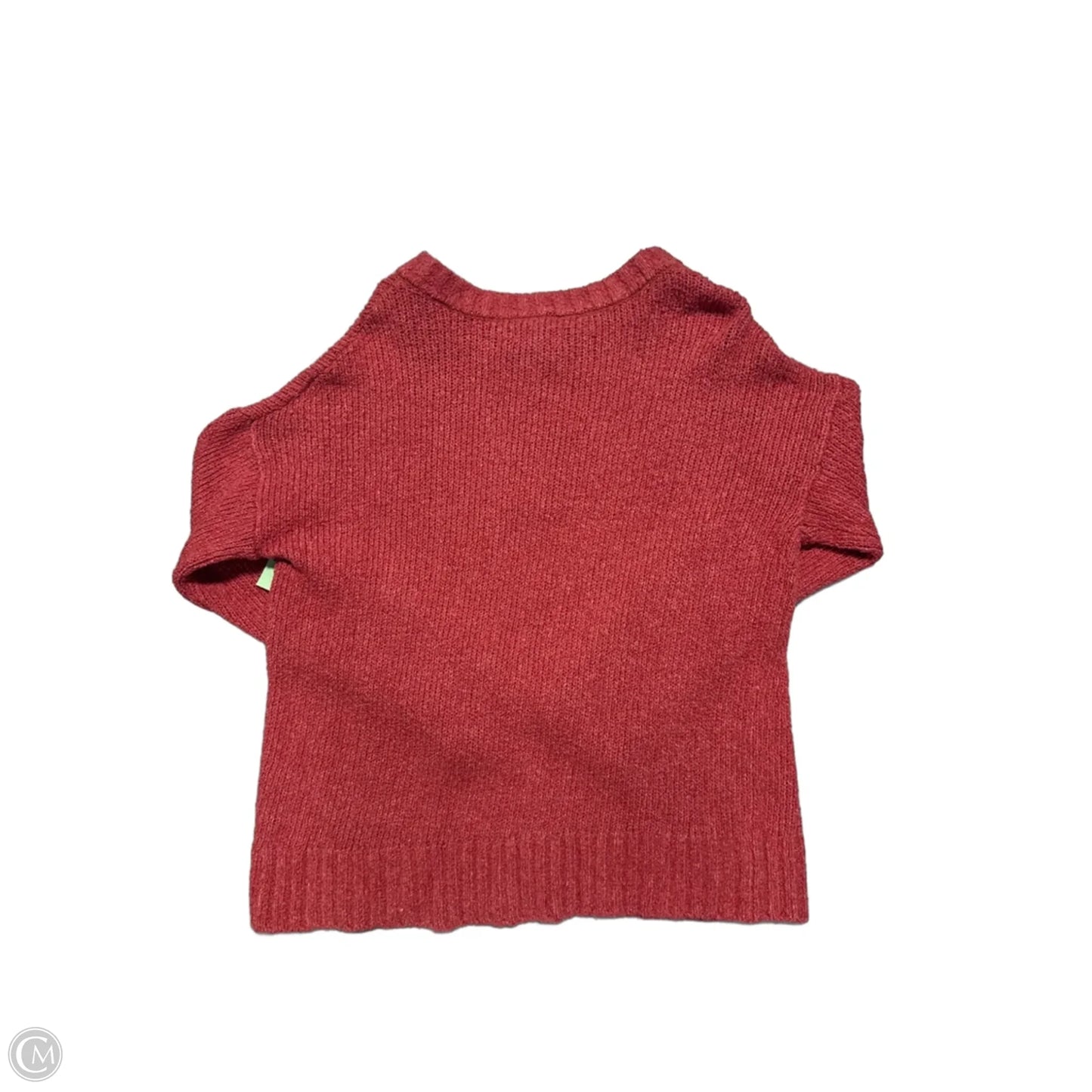 Top Long Sleeve By American Eagle In Red, Size: M