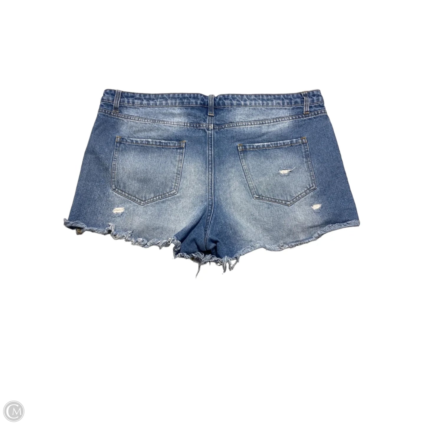 Shorts By Cmc In Blue Denim, Size: 18