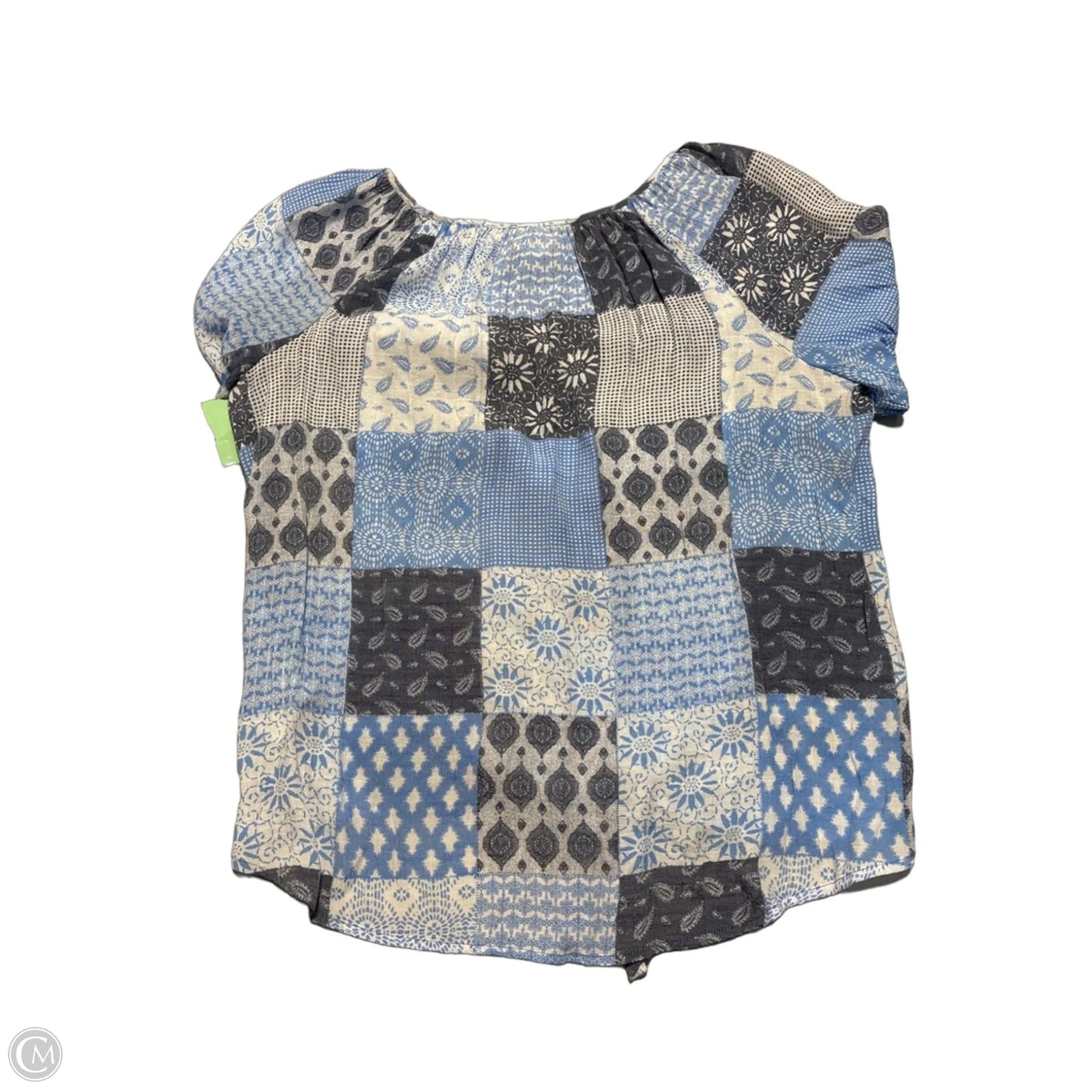 Top 3/4 Sleeve By Ruby Rd In Blue, Size: L