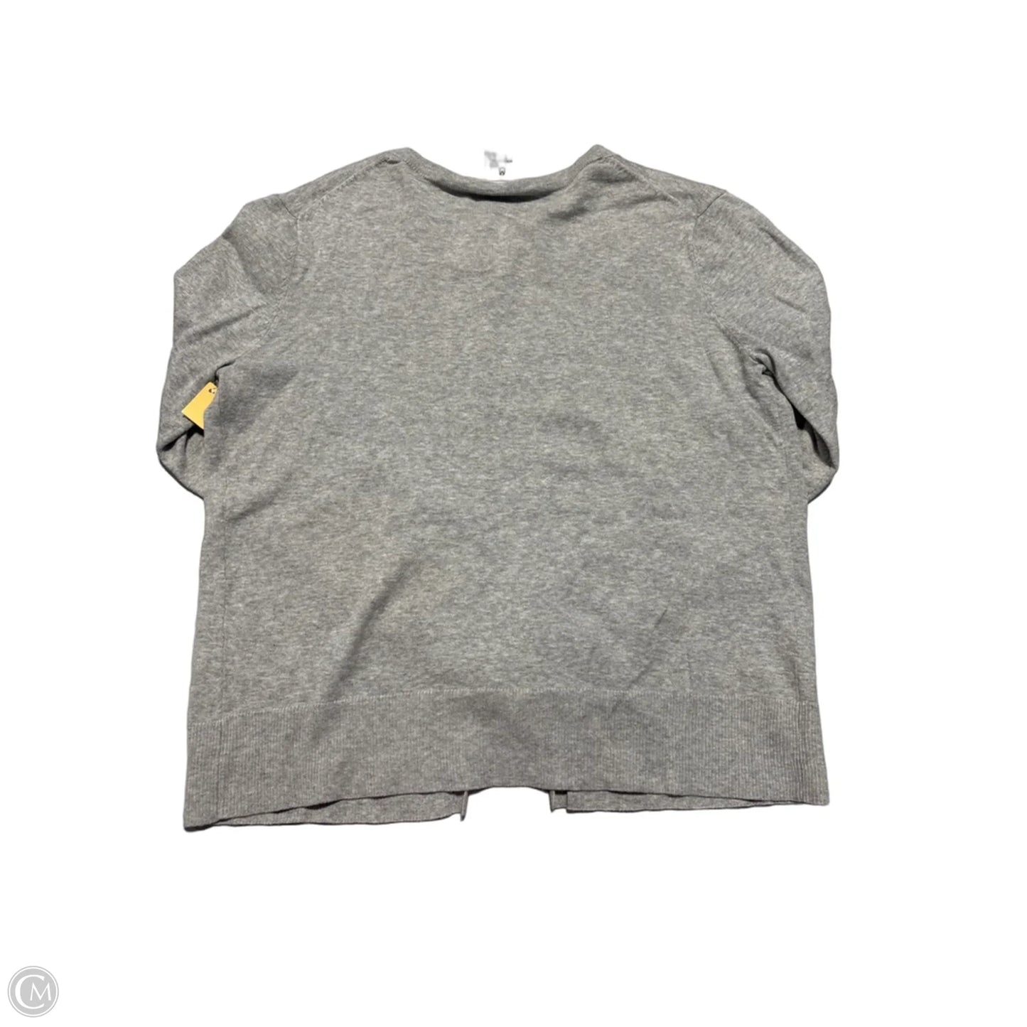 Sweater Cardigan By Serra In Grey, Size: M
