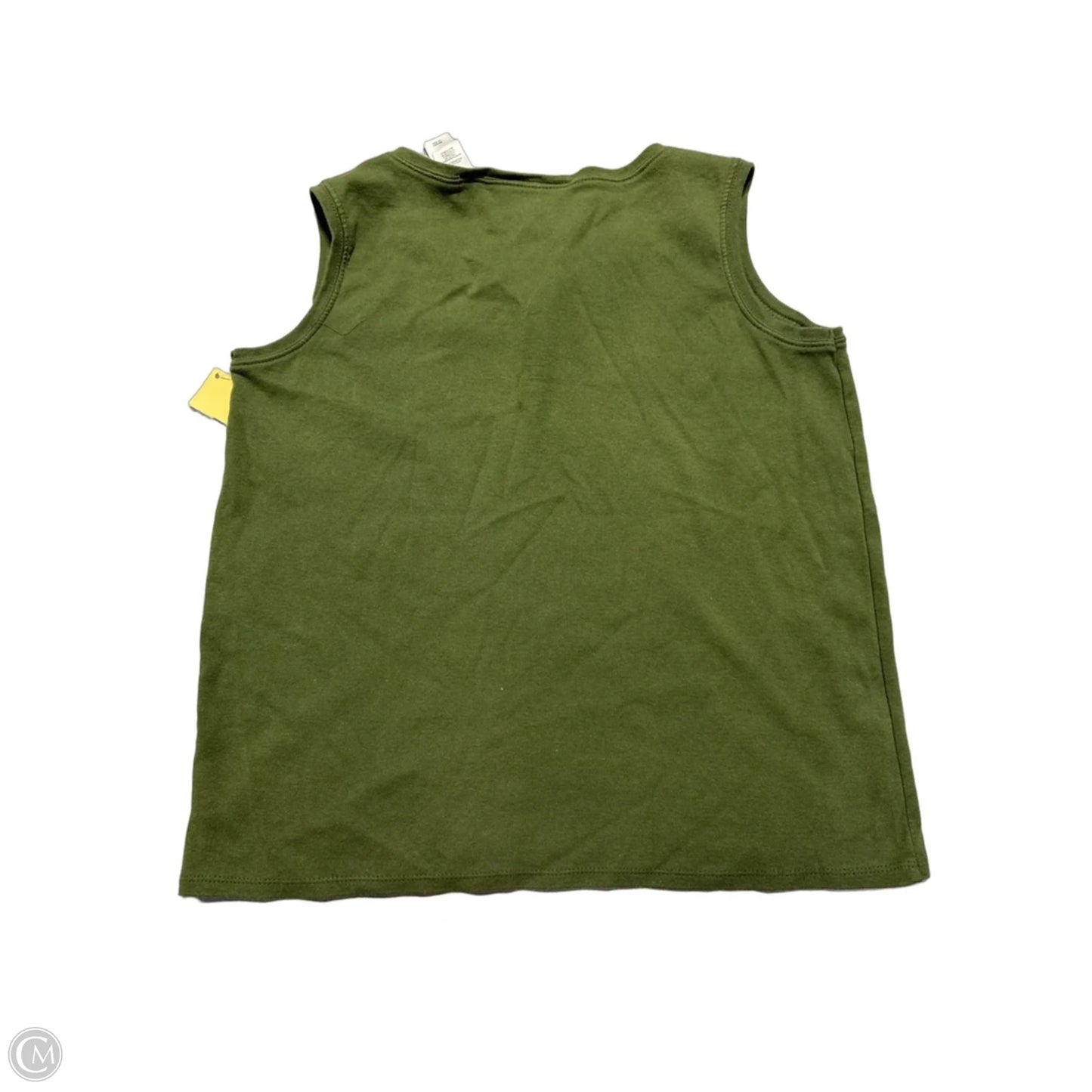 Tank Top By Villager By Liz Claiborne In Green, Size: M