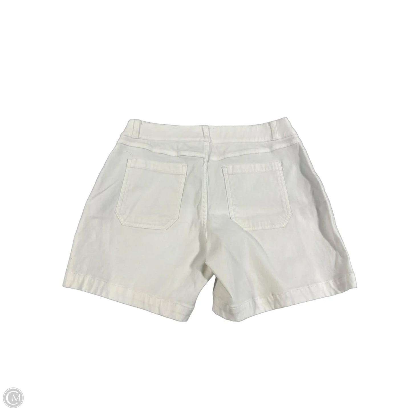 Shorts By Spanx In White Denim, Size: M