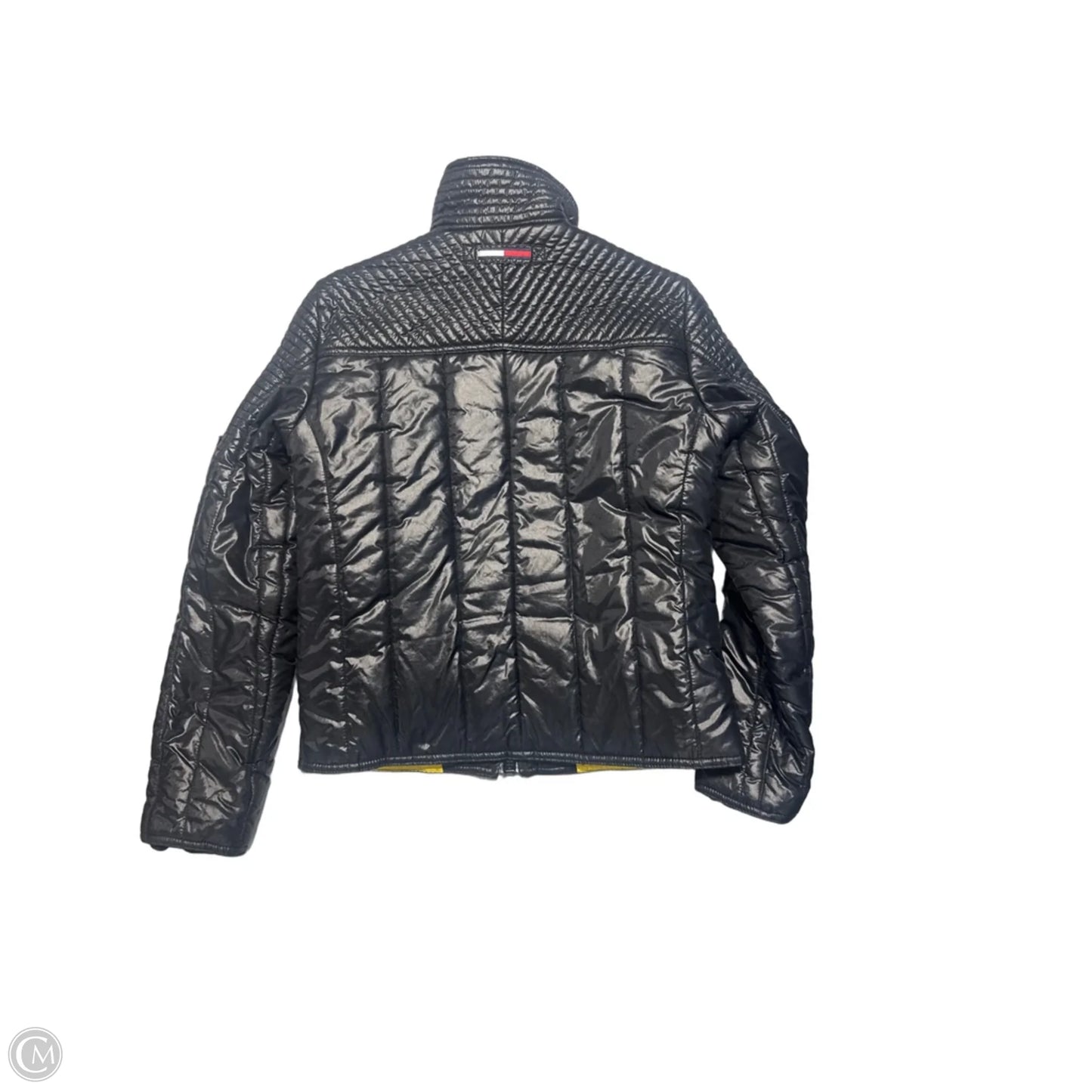 Coat Puffer & Quilted By Tommy Hilfiger In Black, Size: S