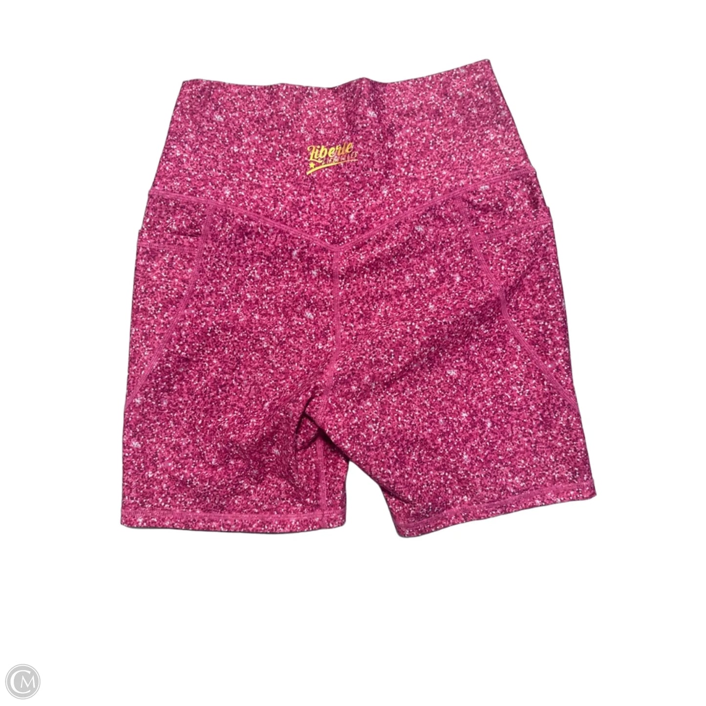 Athletic Shorts By Cmc In Pink, Size: L