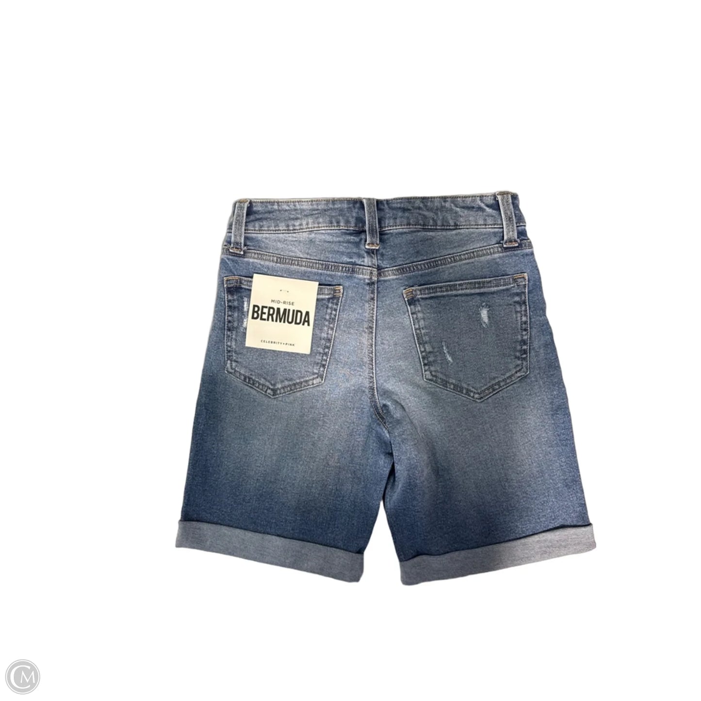 Shorts By Celebrity Pink In Blue Denim, Size: 26