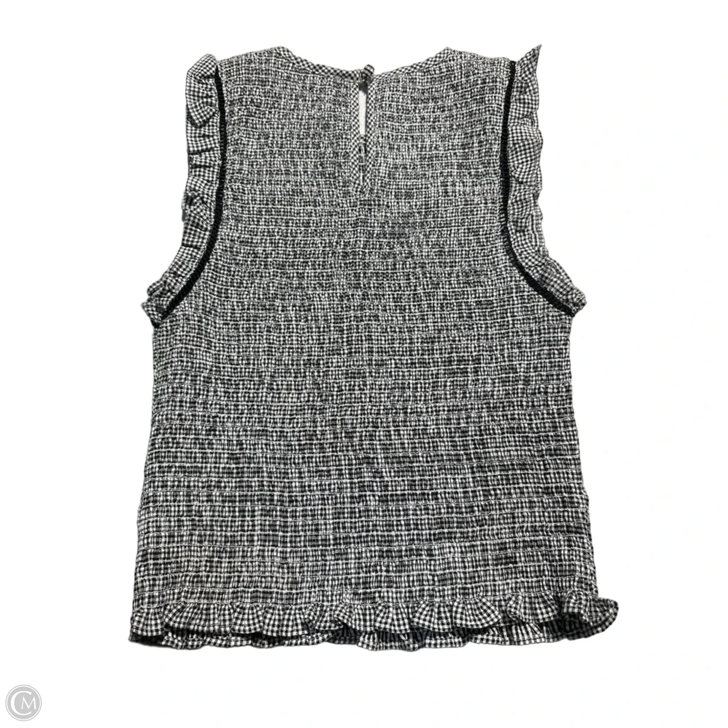 Tank Top By Storia In Black & White, Size: M