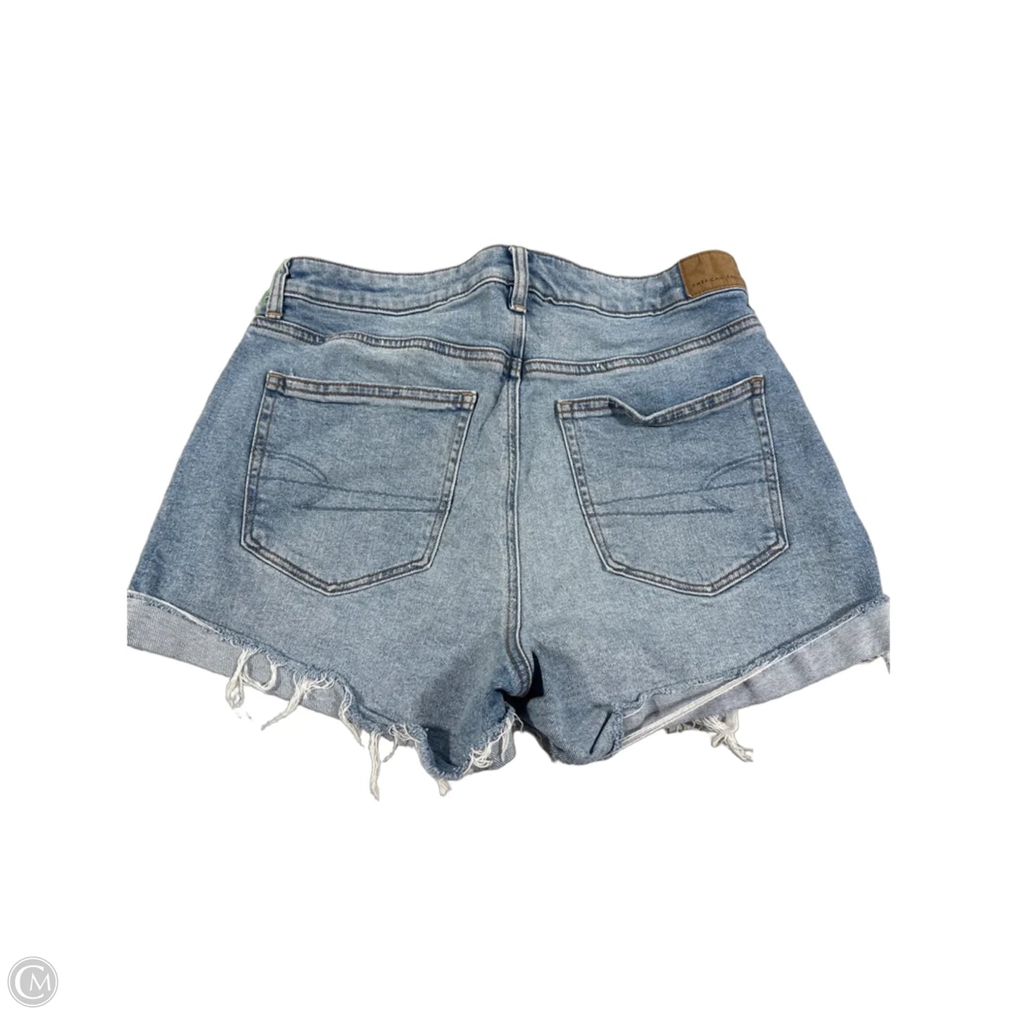 Shorts By American Eagle In Blue Denim, Size: 8