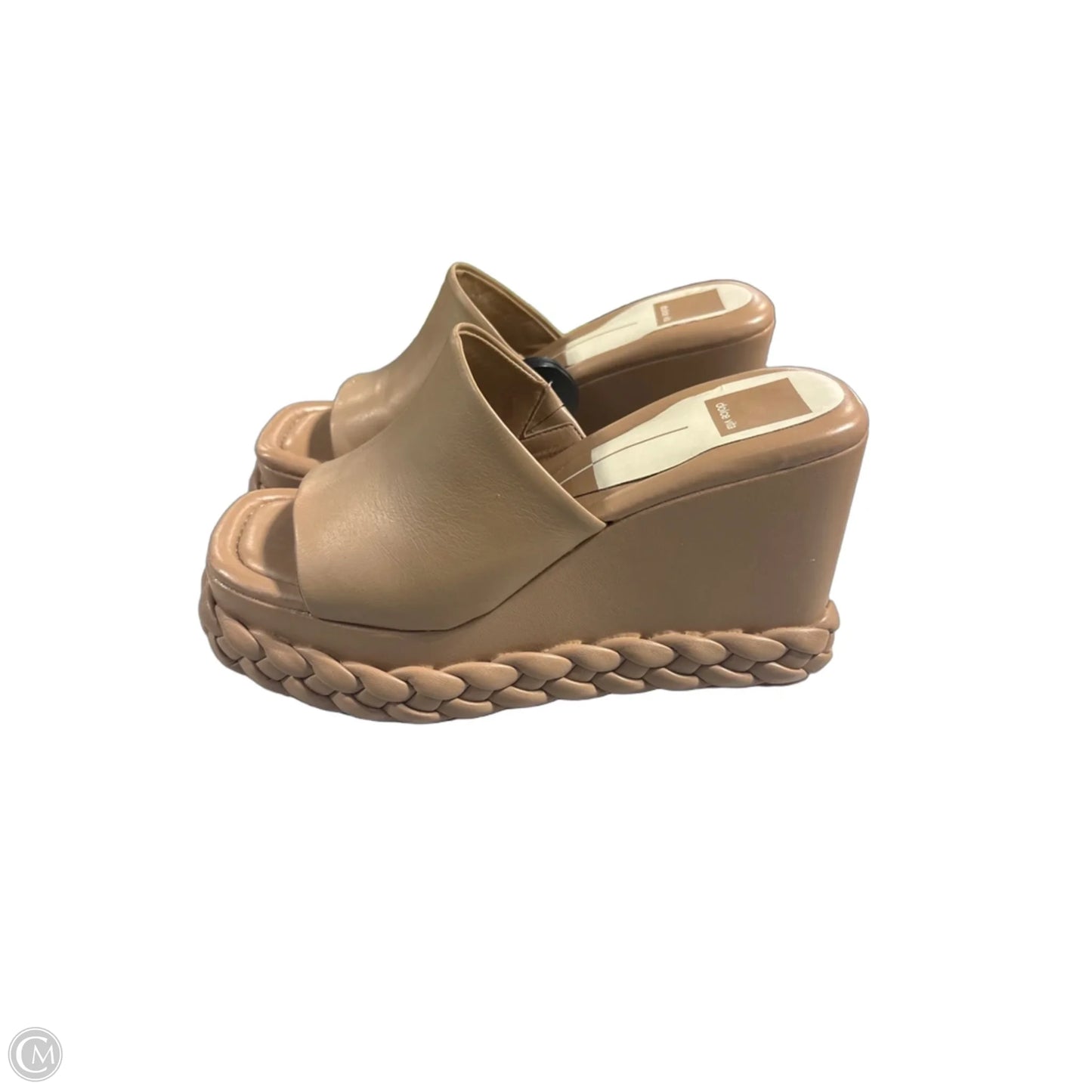 Shoes Heels Wedge By Dolce Vita In Tan, Size: 7