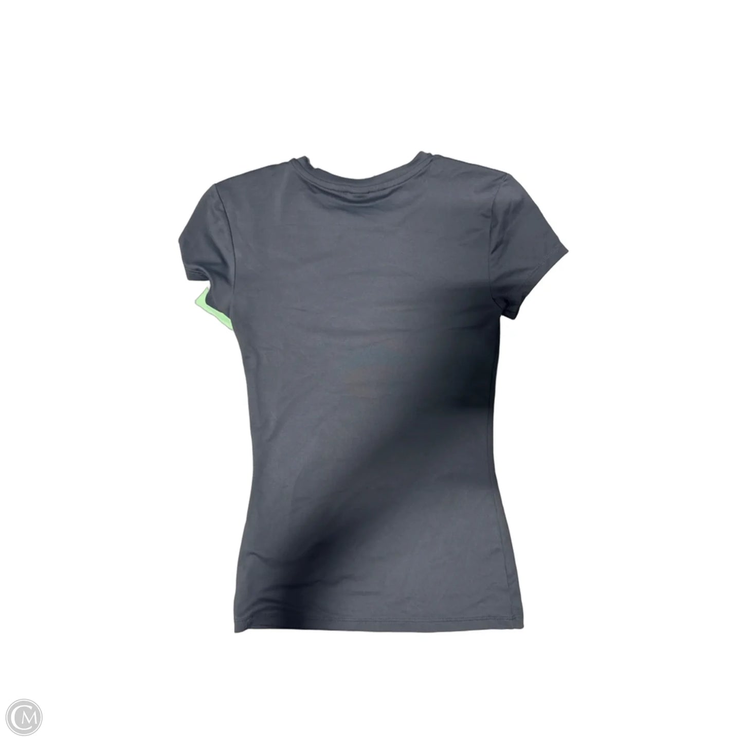 Top Short Sleeve By H&m In Grey, Size: Xs