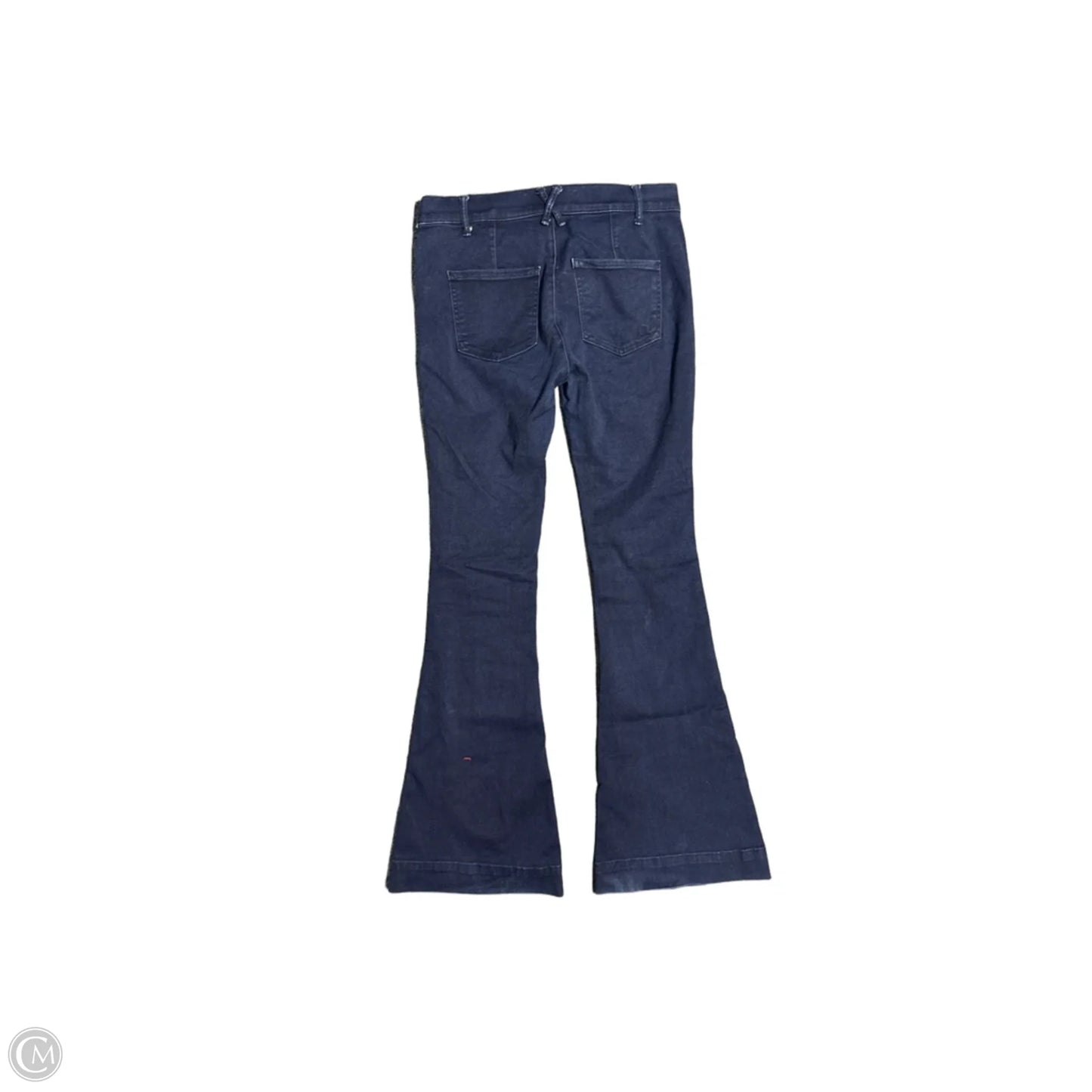 Jeans Flared By Express In Blue Denim, Size: 8