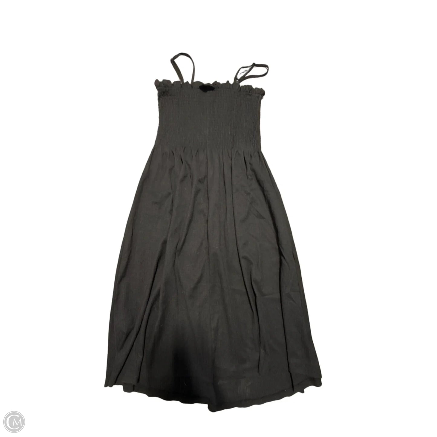 Dress Casual Maxi By H&m In Black, Size: L