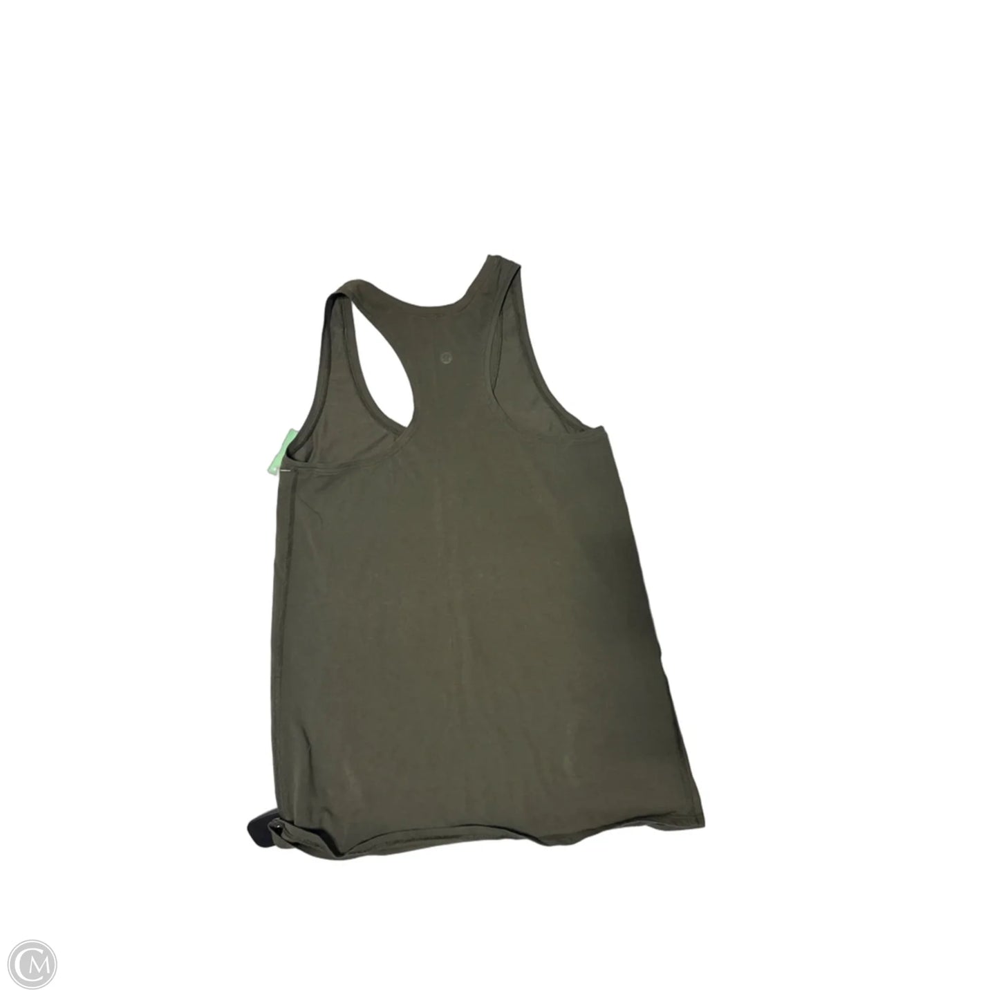 Athletic Tank Top By Lululemon In Green, Size: 8