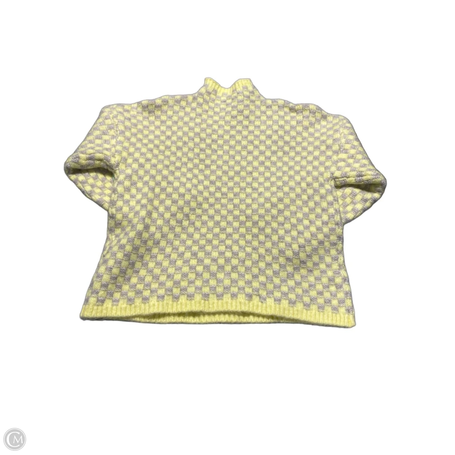 Sweater By Asos In Grey & Yellow, Size: L