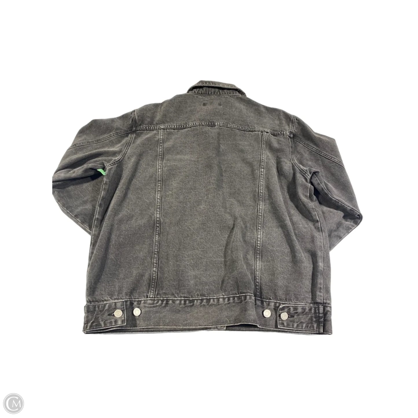 Jacket Denim By Cmc In Black, Size: M