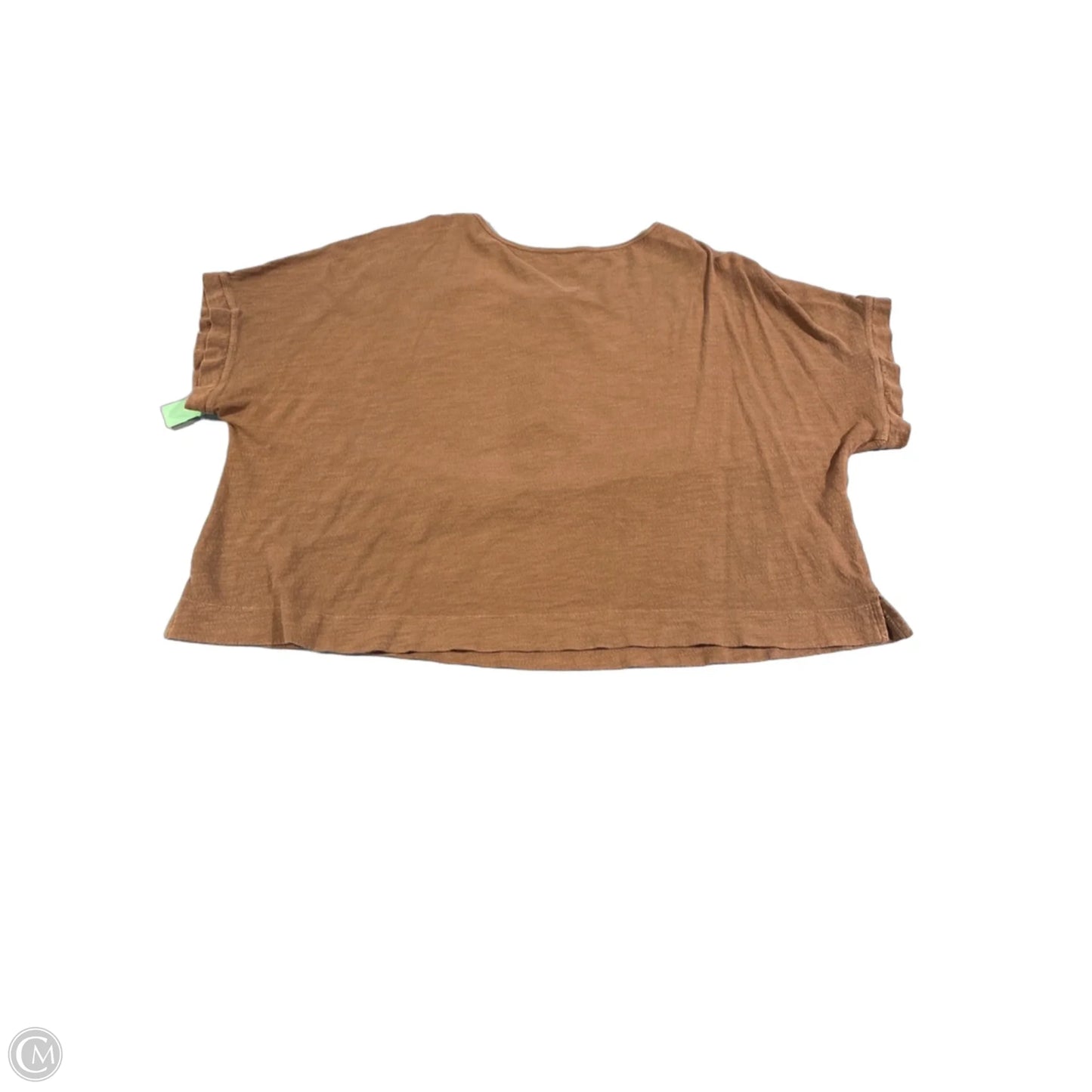 Top Short Sleeve By Old Navy In Brown, Size: Xxl